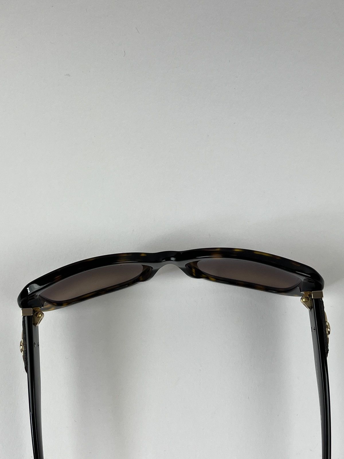 Chanel Chanel Sunglasses Brown Tortoise W/Gold Turn Lock CC Logo Size ONE SIZE - 10 Thumbnail