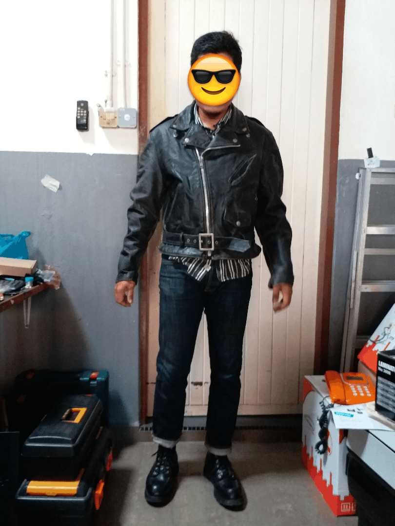 Schott × Vintage 💥NEED GONE⚡️Schott PERFECTO Leather Biker Distressed Size US S / EU 44-46 / 1 - 1 Thumbnail