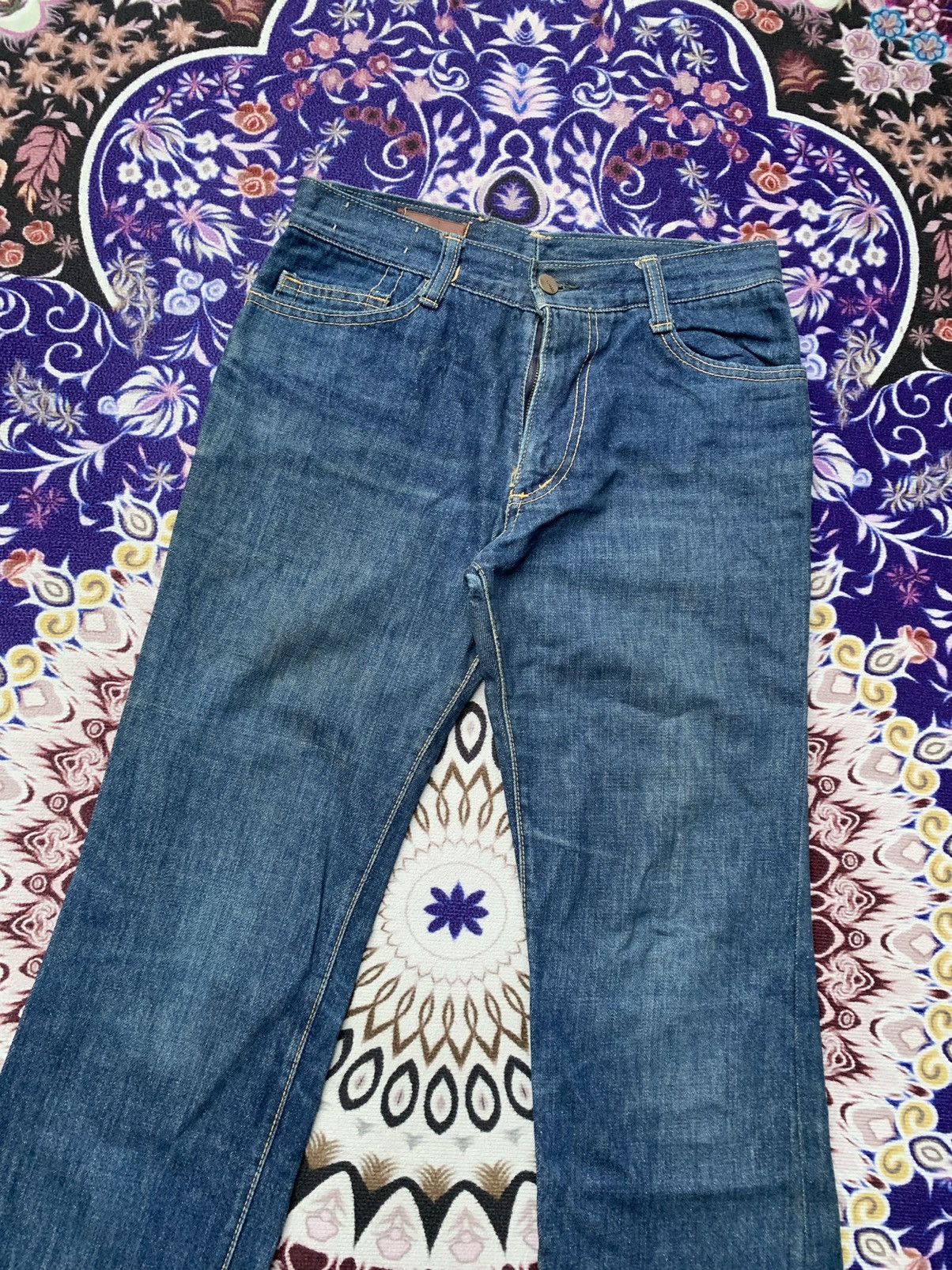 Japanese Brand Vintage Baxon Brand Denim Size US 28 / EU 44 - 2 Thumbnail
