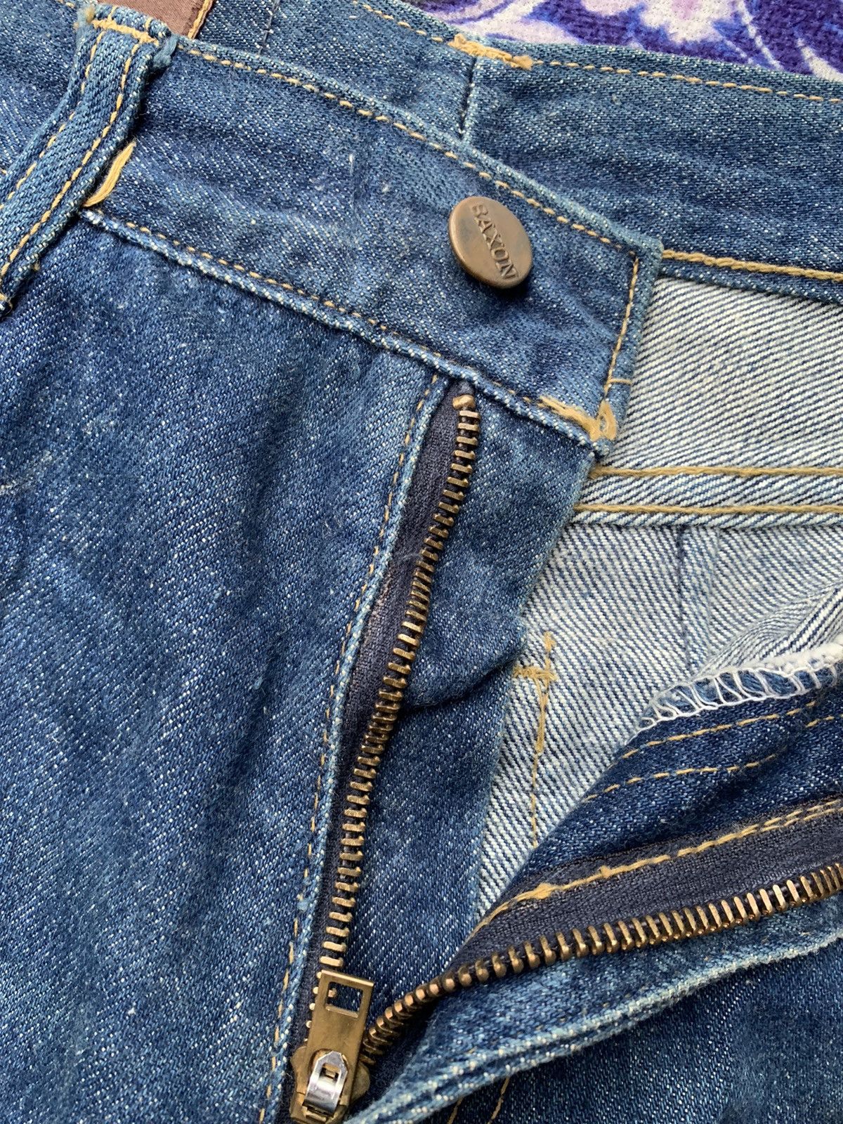 Japanese Brand Vintage Baxon Brand Denim Size US 28 / EU 44 - 3 Thumbnail