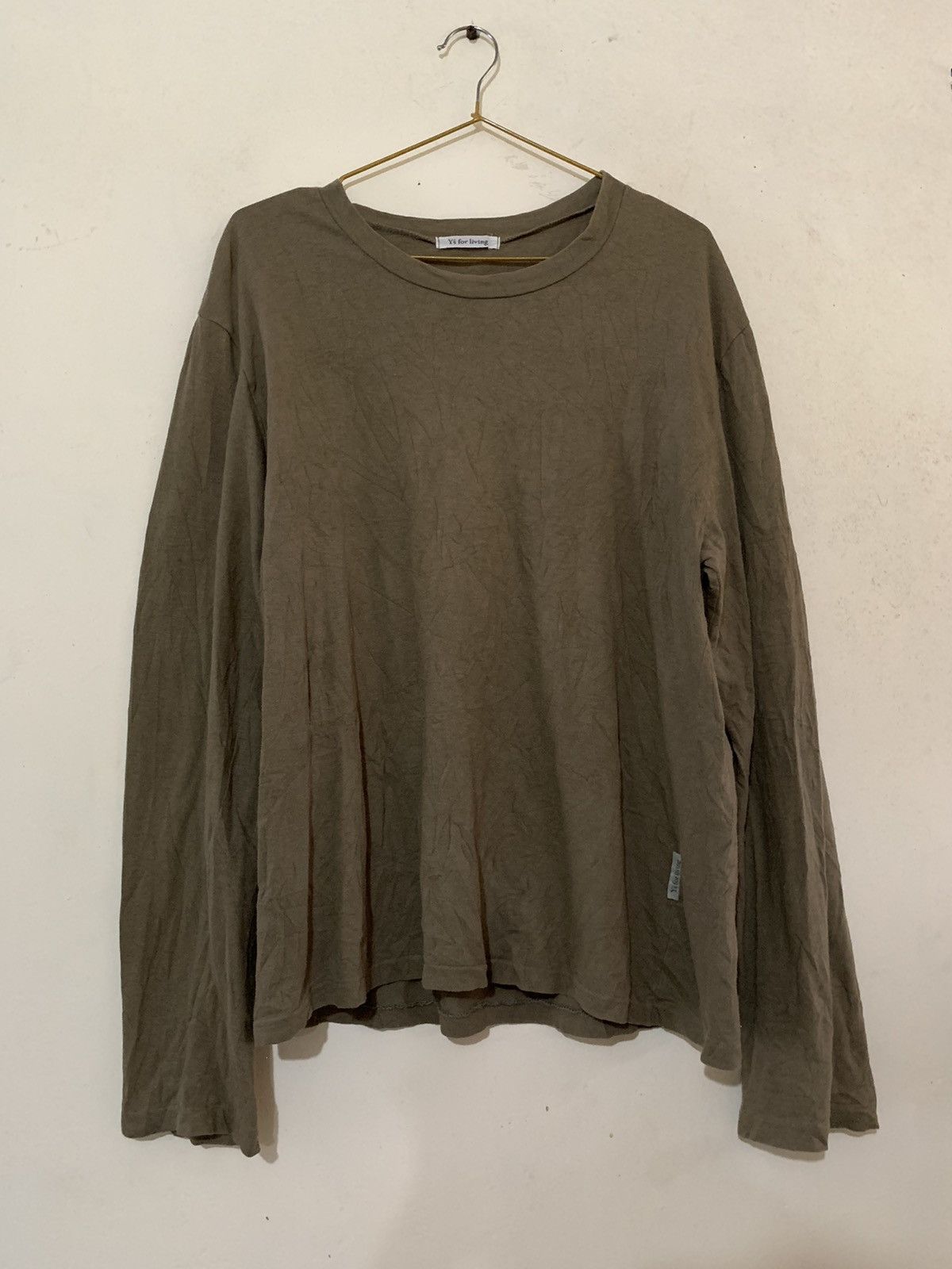 image of Archival Clothing x Vintage Bindingoffervintage Yohji Yamamoto in Army Green, Men's (Size Medium)
