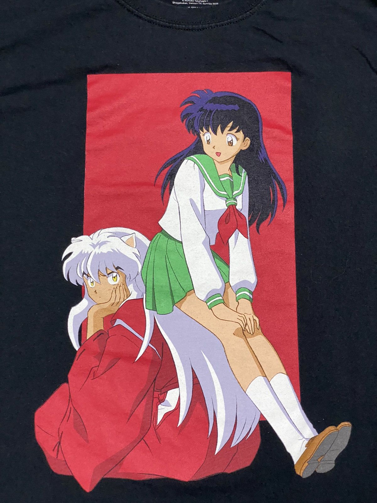 Vintage Vintage Y2k Inuyasha Anime Graphic L/S Tee Size US XS / EU 42 / 0 - 2 Thumbnail