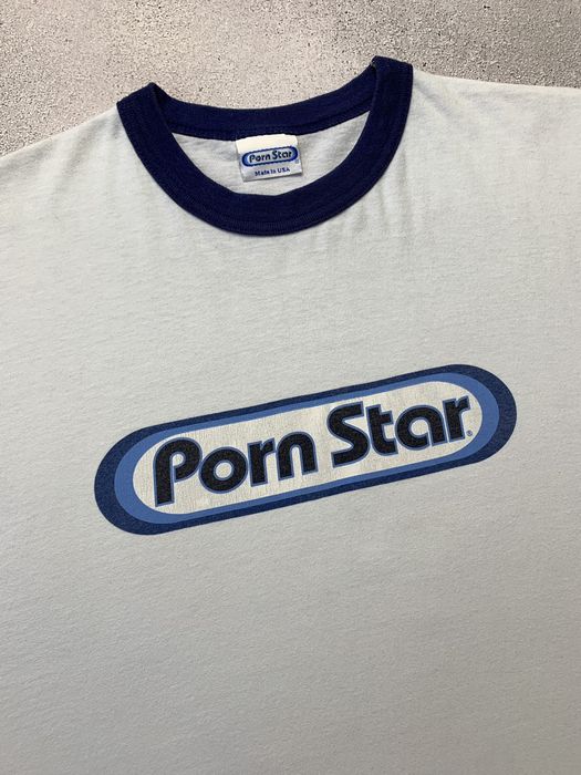 Vintage Vintage 90's Porn Star Skateboards Classic Logo T-Shirt