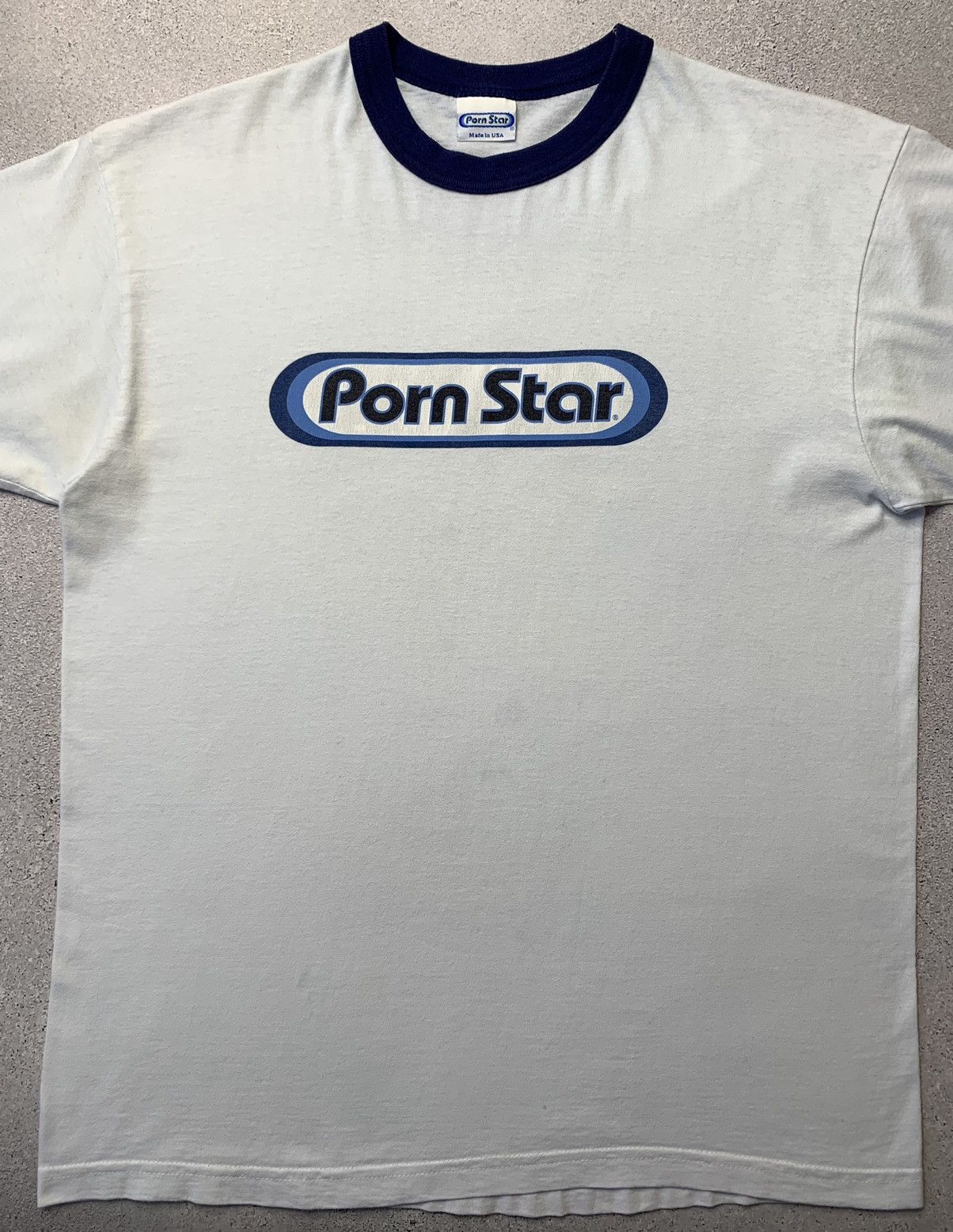 Vintage Vintage 90’s Porn Star Skateboards Classic Logo T-Shirt Size US XL / EU 56 / 4 - 11 Thumbnail