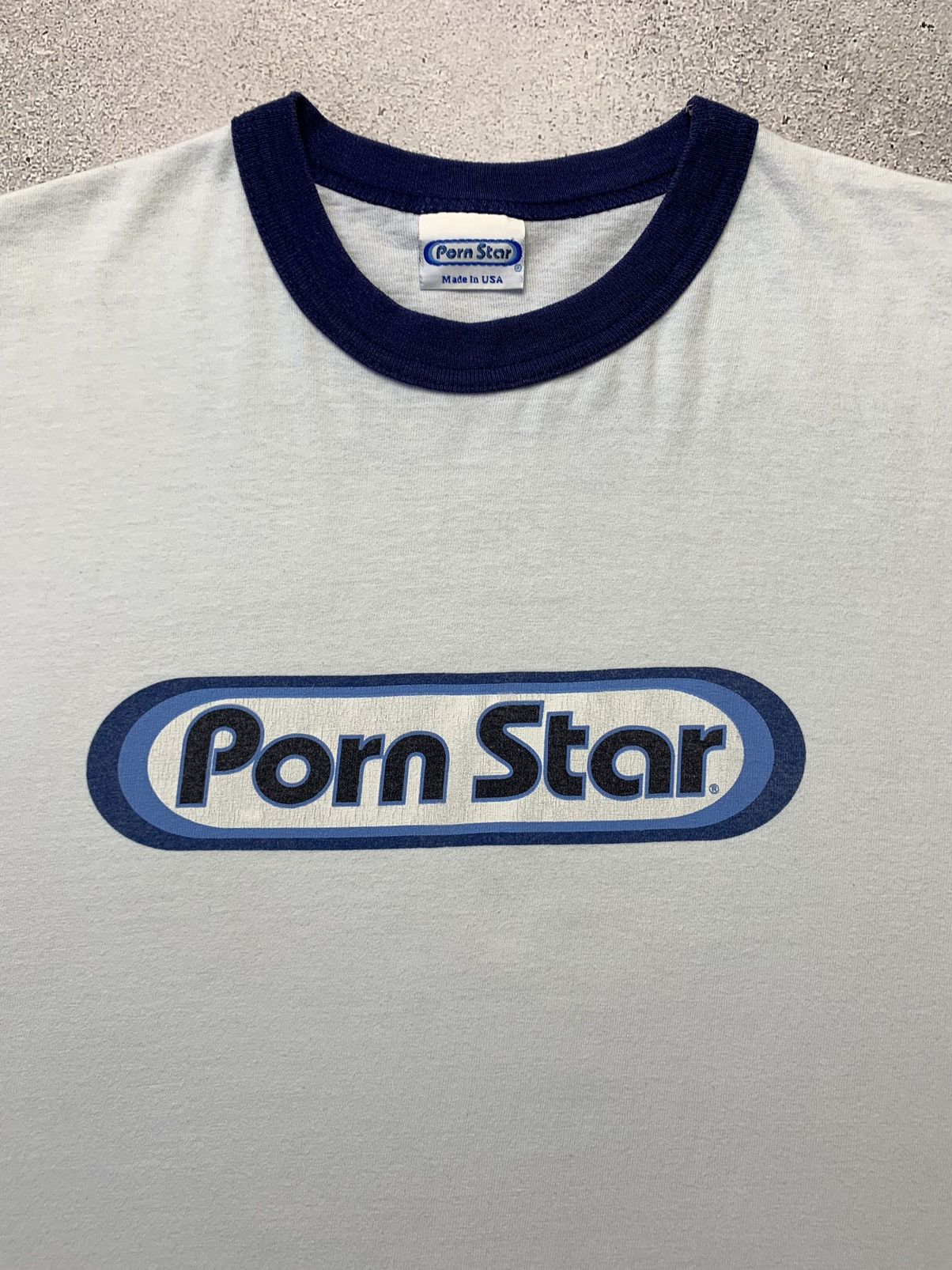 Vintage Vintage 90’s Porn Star Skateboards Classic Logo T-Shirt Size US XL / EU 56 / 4 - 2 Thumbnail