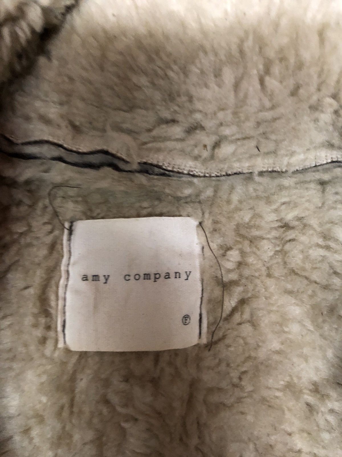 Japanese Brand × Vintage VINTAGE AMY COMPANY BELTED SHEARLING SUEDE JACKET Size US L / EU 52-54 / 3 - 6 Thumbnail
