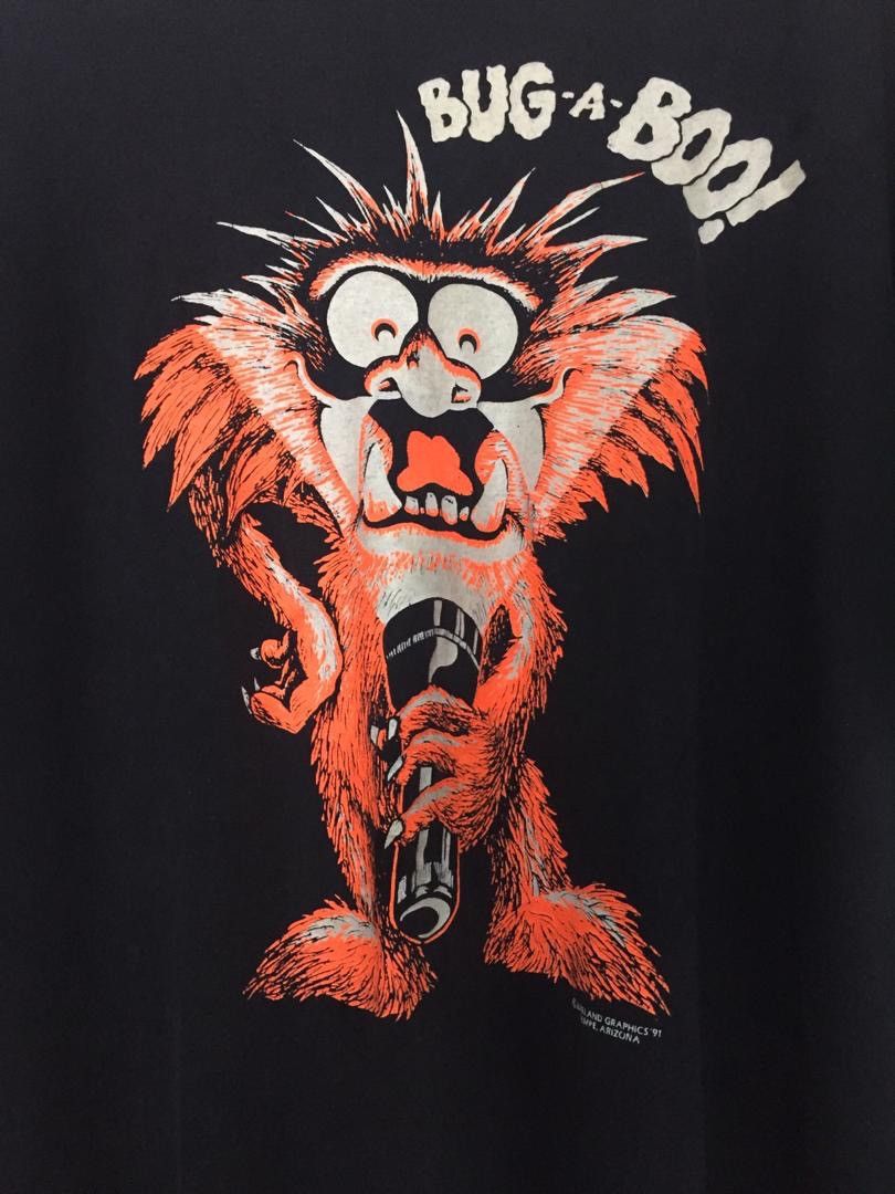 Vintage RARE Vintage Made In USA BUG A BOO Classic Platinum Size US XL / EU 56 / 4 - 3 Thumbnail