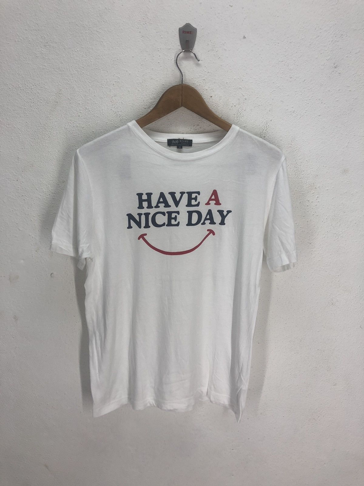 Beams Heart Have a Nice Day t shirt