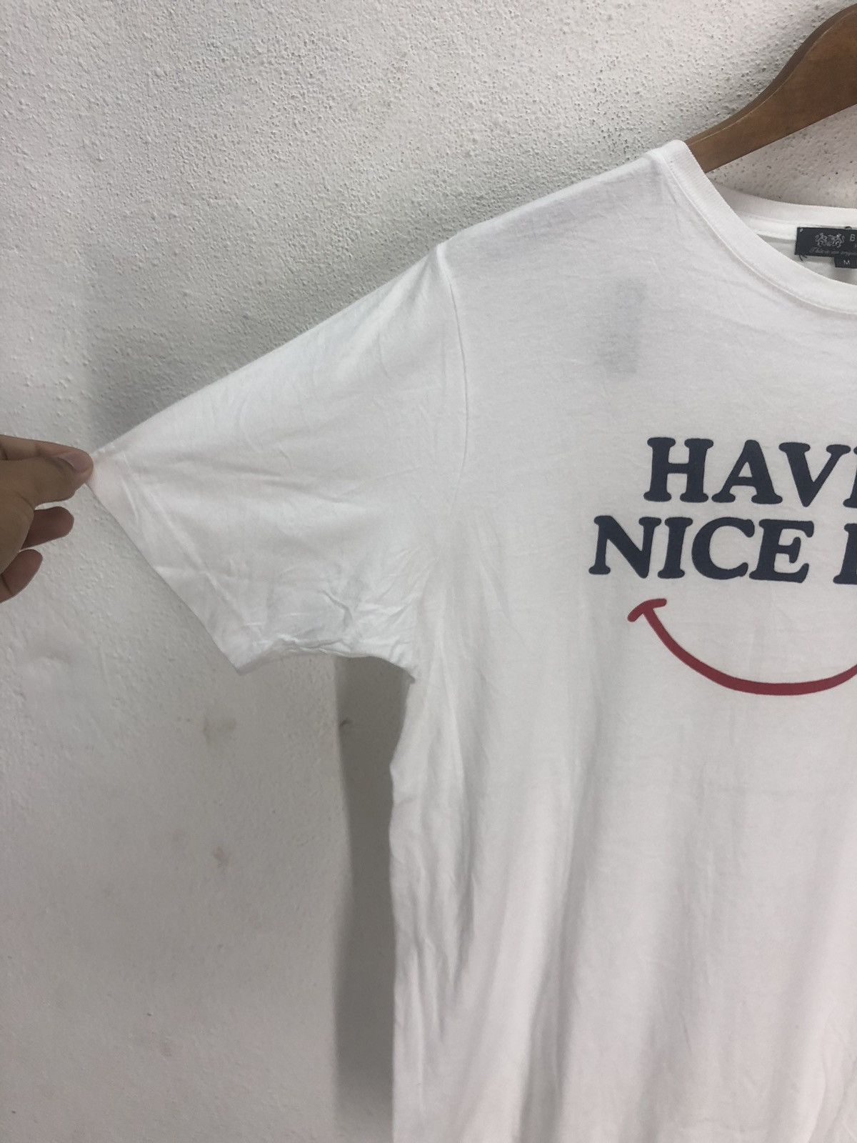Beams Plus Beams Heart Have a Nice Day t shirt Size US M / EU 48-50 / 2 - 3 Thumbnail