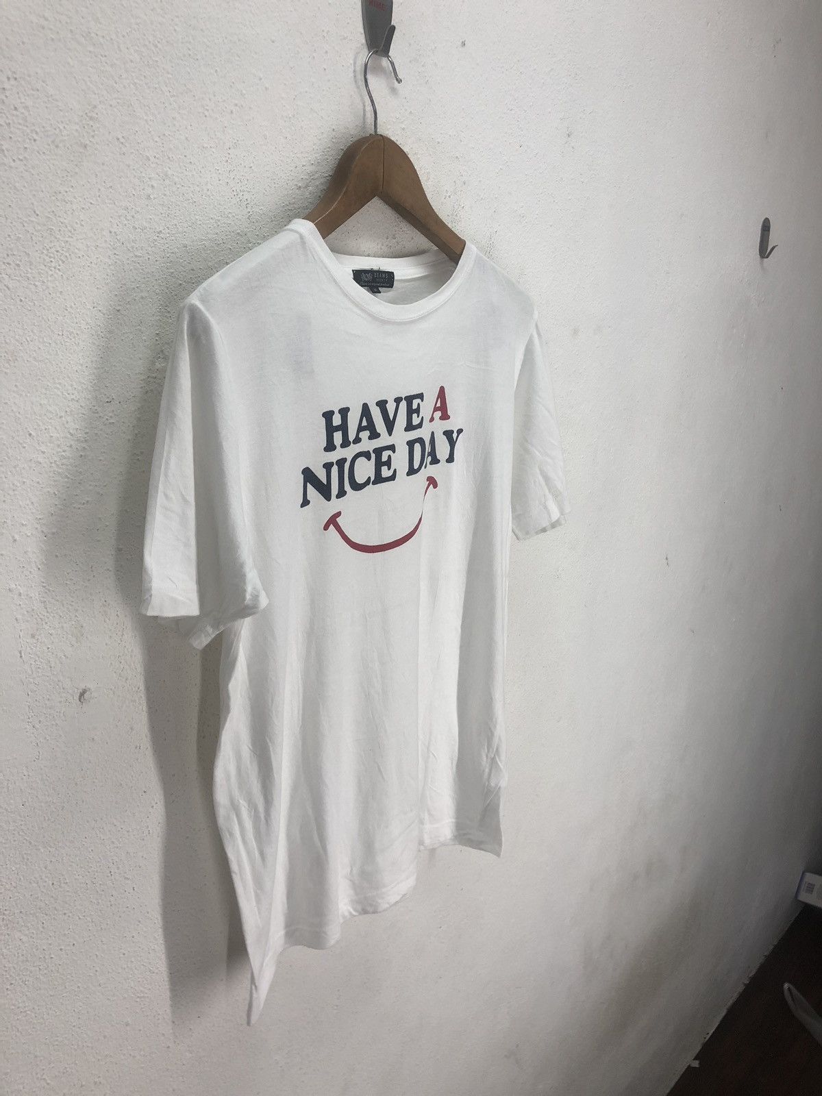 Beams Plus Beams Heart Have a Nice Day t shirt Size US M / EU 48-50 / 2 - 2 Thumbnail