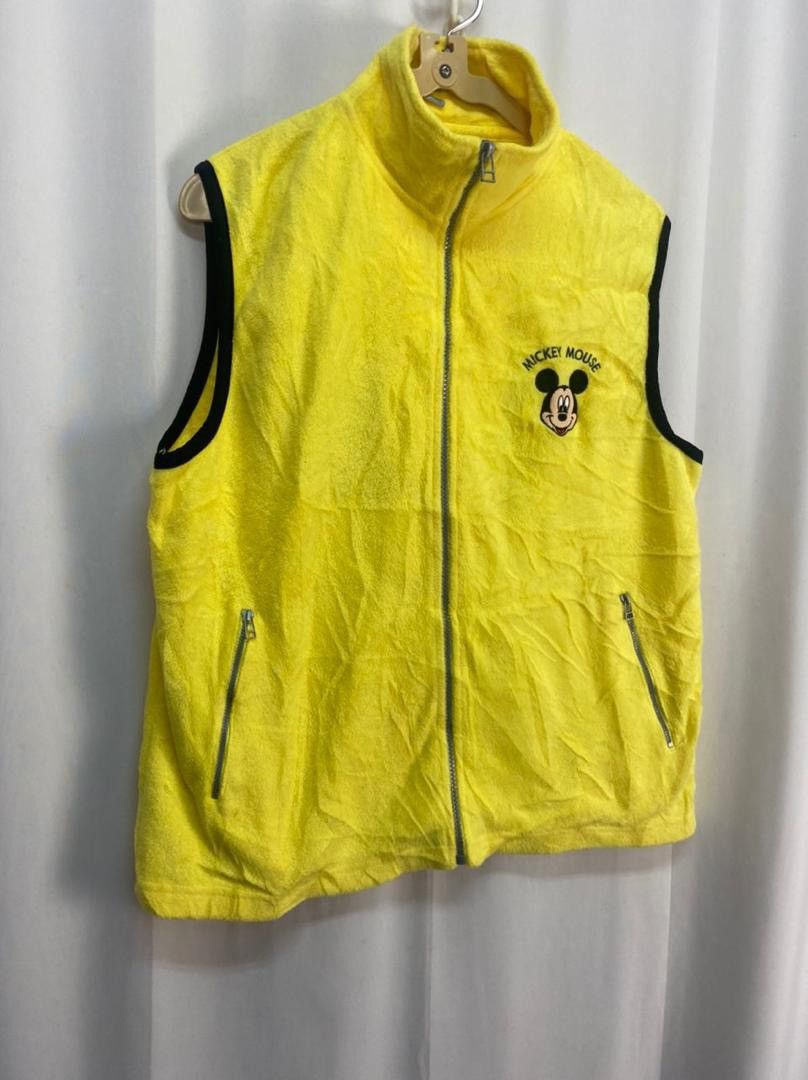 Disney × Mickey Mouse × Mickey Unlimited Mickey unlimited fleece sleeveless zipper jacket Size US M / EU 48-50 / 2 - 6 Thumbnail