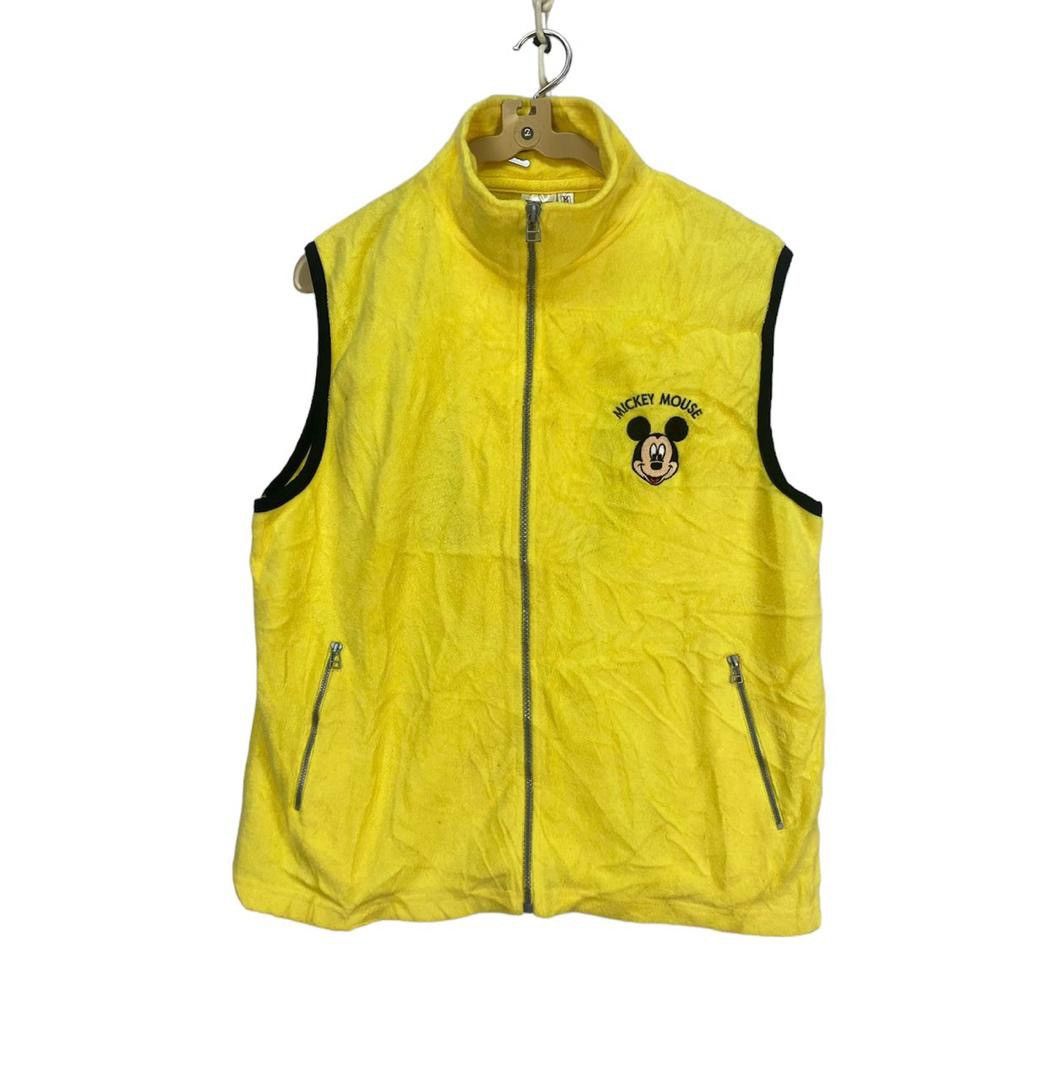 Disney × Mickey Mouse × Mickey Unlimited Mickey unlimited fleece sleeveless zipper jacket Size US M / EU 48-50 / 2 - 1 Thumbnail