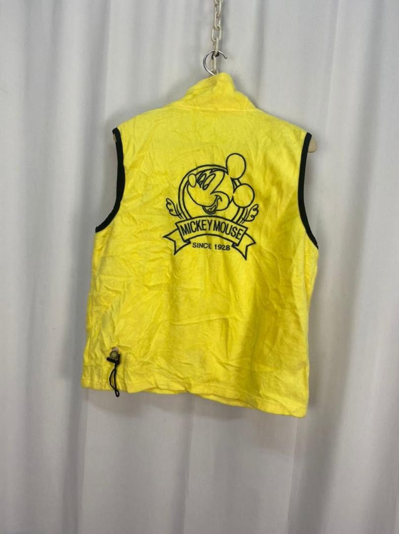 Disney × Mickey Mouse × Mickey Unlimited Mickey unlimited fleece sleeveless zipper jacket Size US M / EU 48-50 / 2 - 8 Thumbnail