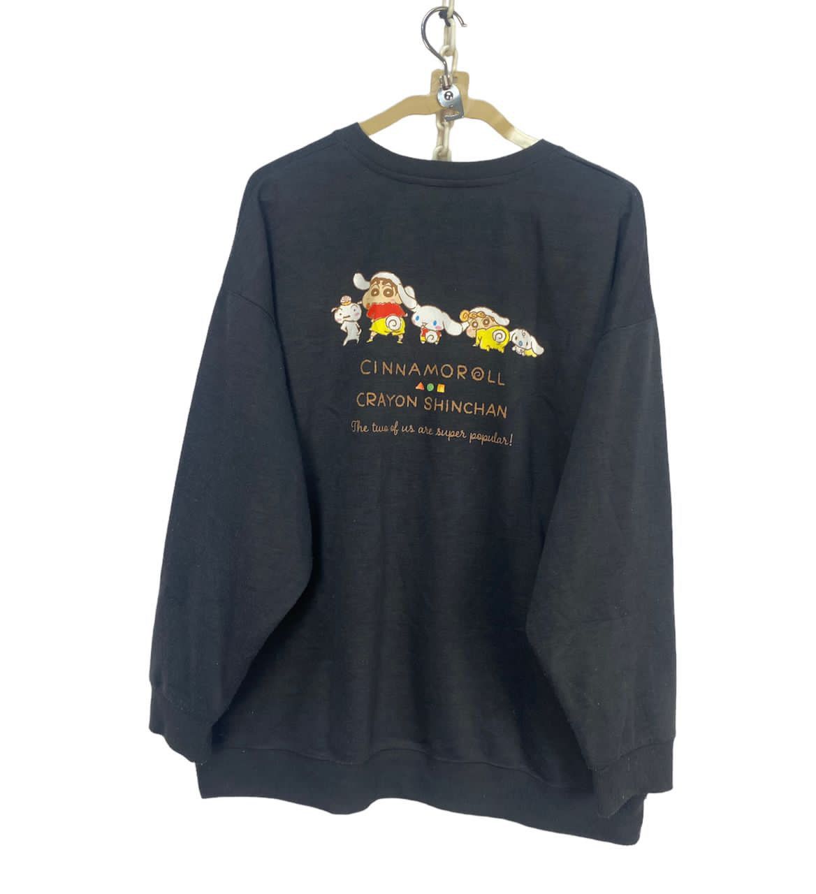 Japanese Brand × Vintage Cinnamoroll x crayon shinchan printed sweatshirt Size US XL / EU 56 / 4 - 2 Thumbnail