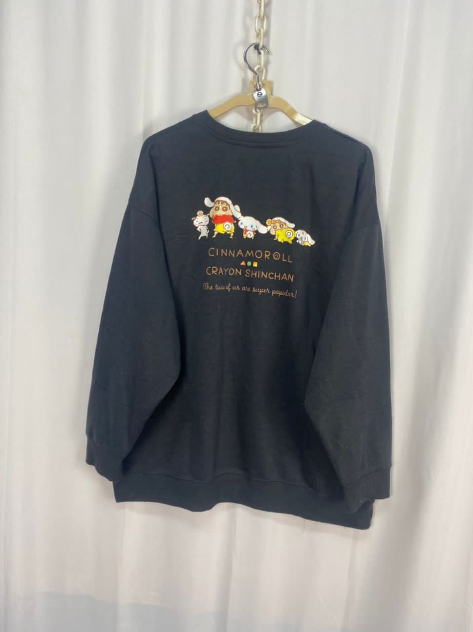 Japanese Brand × Vintage Cinnamoroll x crayon shinchan printed sweatshirt Size US XL / EU 56 / 4 - 9 Thumbnail