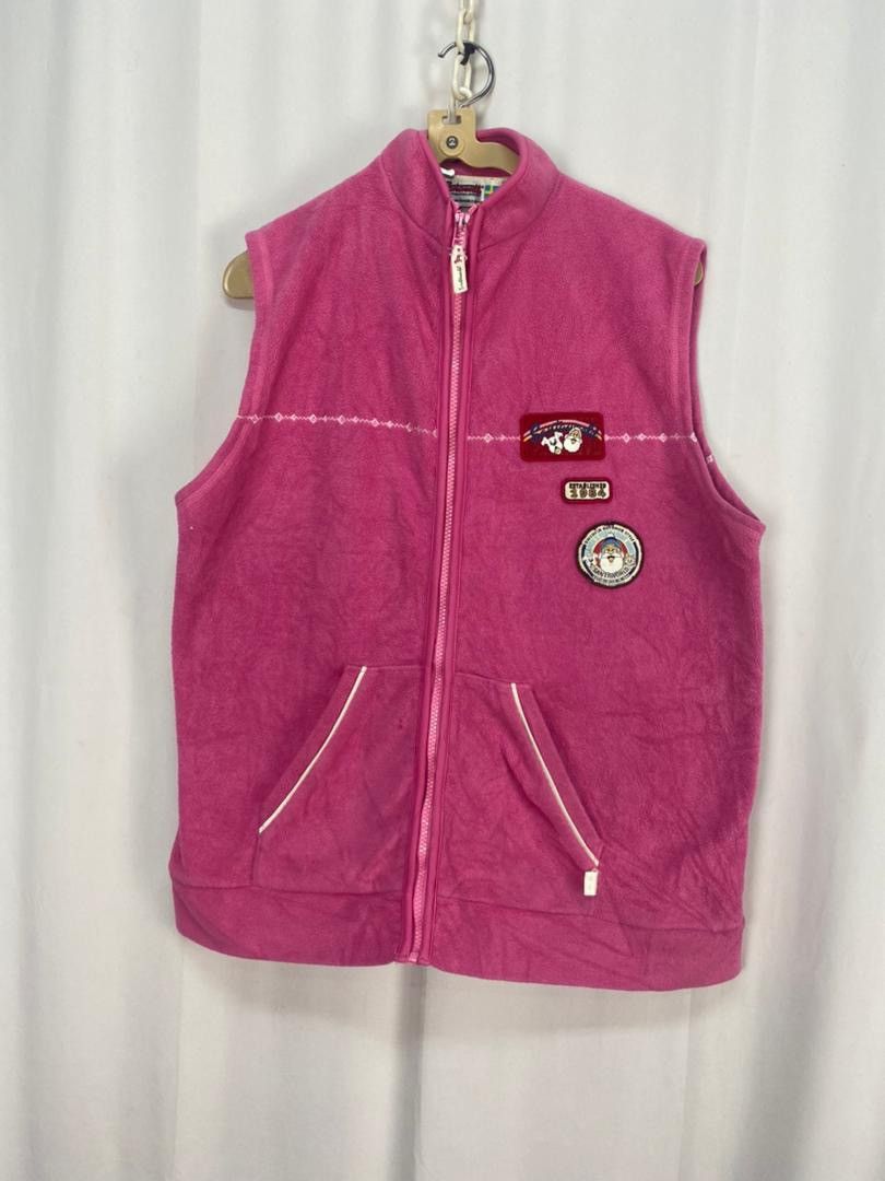 Vintage Vintage Santa world fleece sleeveless zipper jacket Size US M / EU 48-50 / 2 - 6 Thumbnail