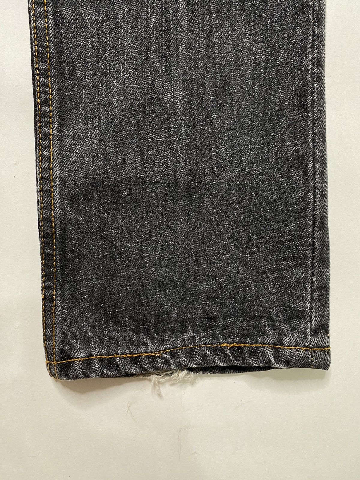 20471120 × Japanese Brand 20471120 - Hyoma Logo Denim Pants Size US 26 / EU 42 - 11 Thumbnail