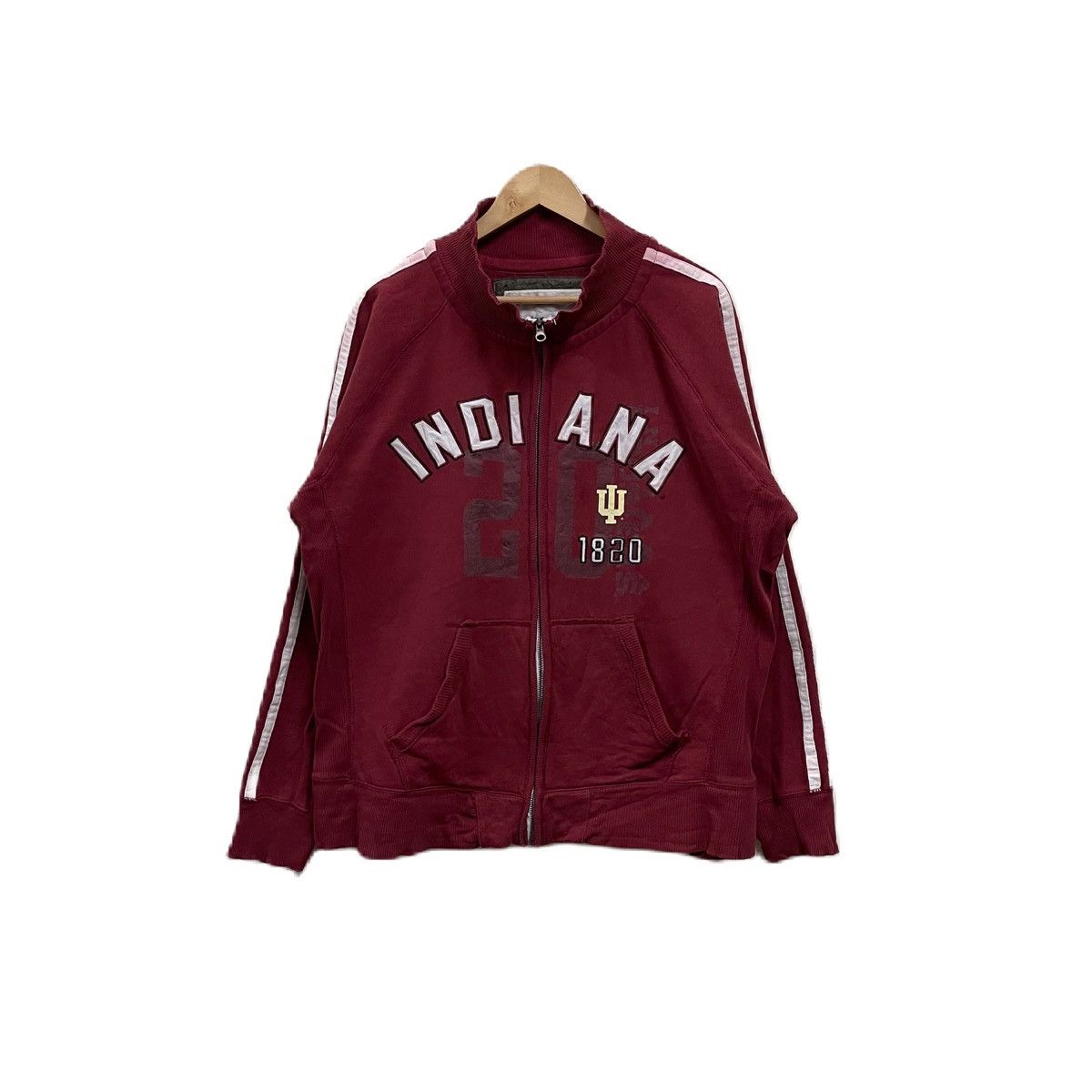 Vintage Vintage indiana university sweater full zipper Size US XL / EU 56 / 4 - 1 Thumbnail