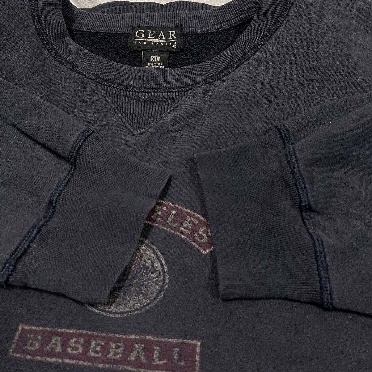 MLB Vintage los angeles dodgers baseball sweatshirt pullover Size US XL / EU 56 / 4 - 4 Thumbnail