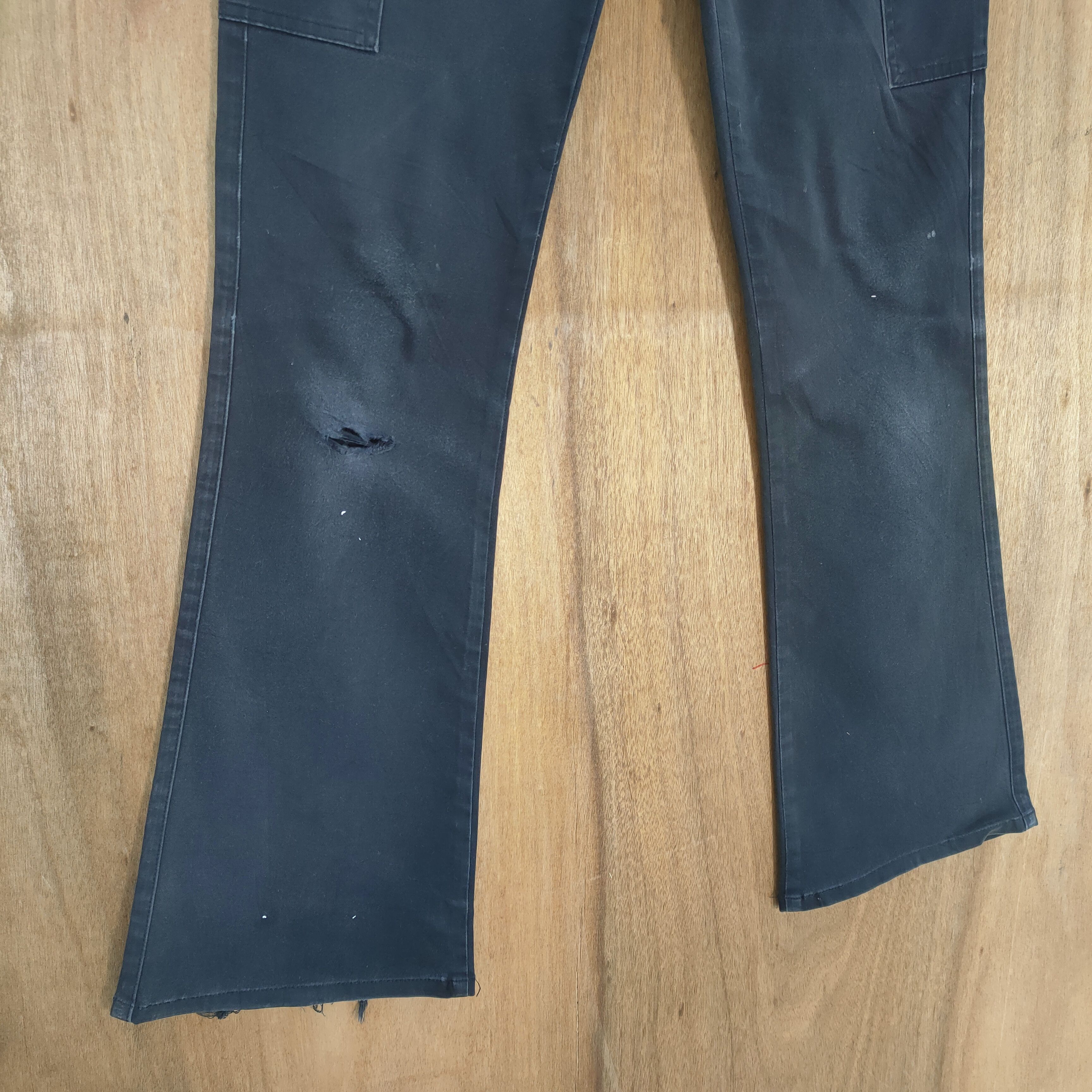Japanese Brand × Levi's × Vintage VINTAGE LEVI'S LADY BOOTCUT BLACK WOMEN CARGO PANTS Size US 29 - 6 Thumbnail