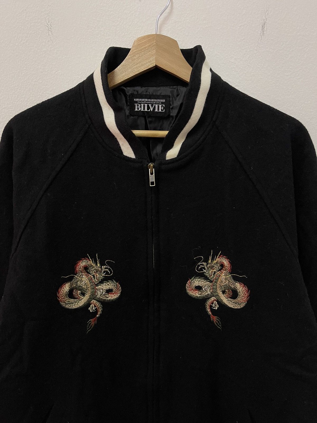 Dragonfly × Japanese Brand × Vintage Vintage Japanese Bilvie Dragonfly BigLogo Embroidery Jacket Size US M / EU 48-50 / 2 - 4 Thumbnail