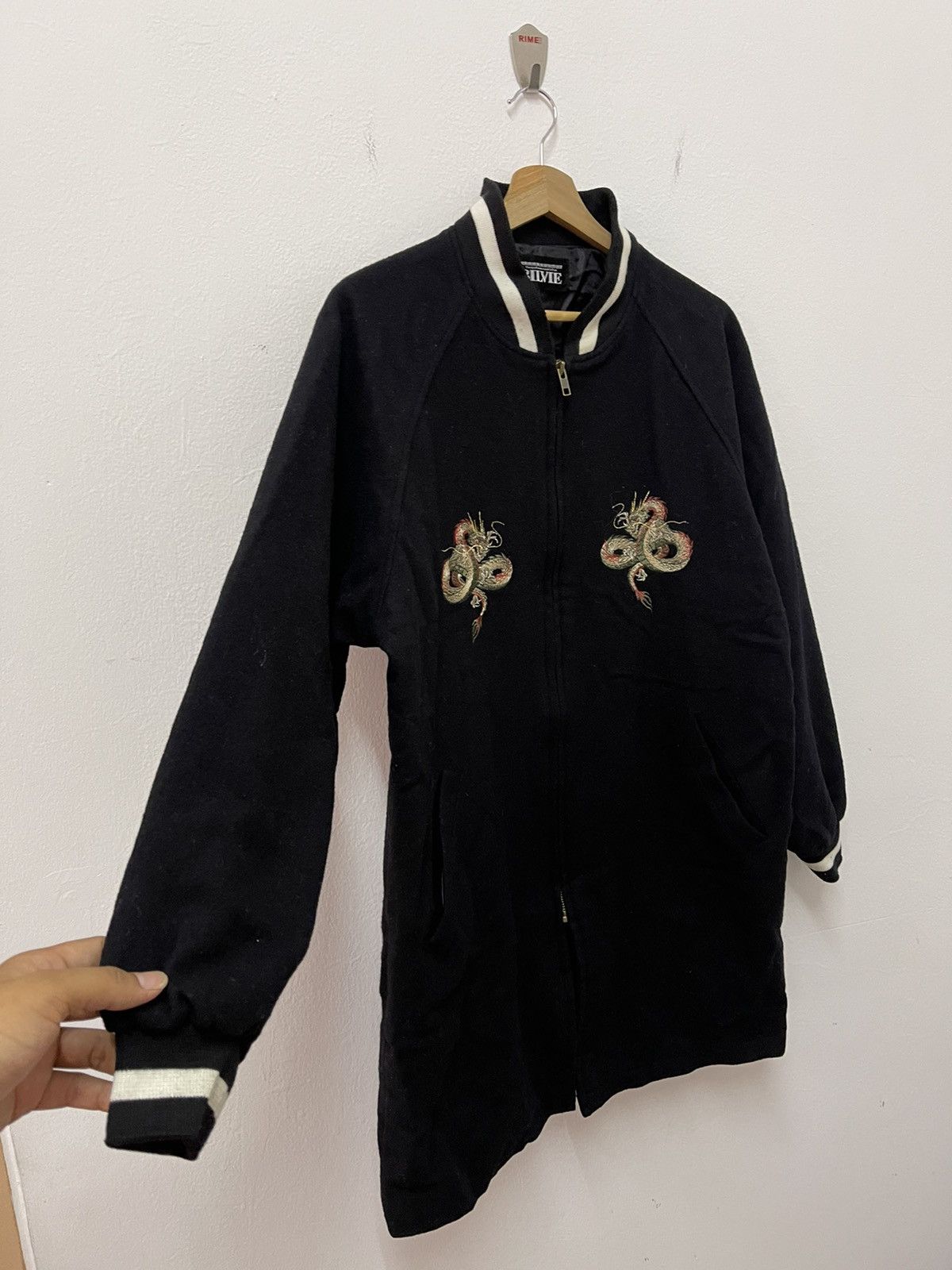 Dragonfly × Japanese Brand × Vintage Vintage Japanese Bilvie Dragonfly BigLogo Embroidery Jacket Size US M / EU 48-50 / 2 - 5 Thumbnail