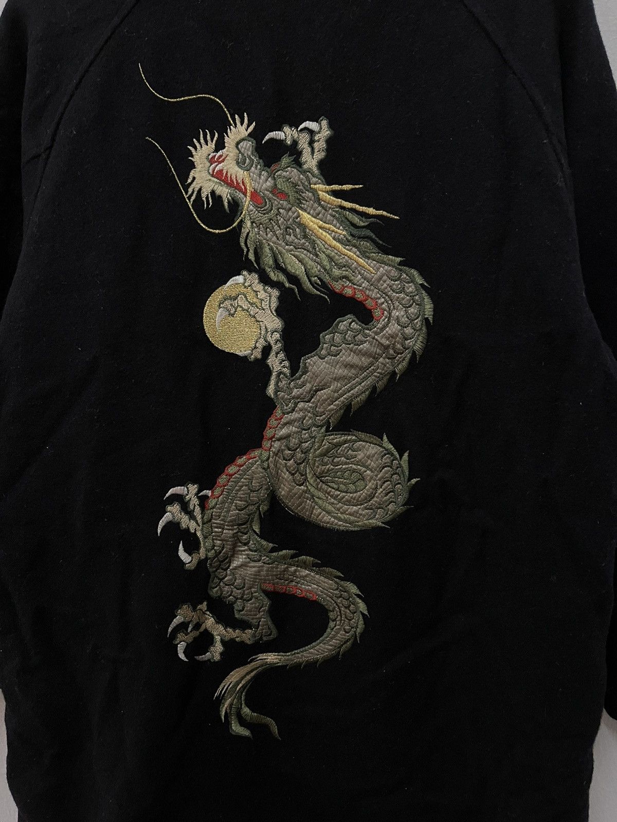 Dragonfly × Japanese Brand × Vintage Vintage Japanese Bilvie Dragonfly BigLogo Embroidery Jacket Size US M / EU 48-50 / 2 - 2 Thumbnail