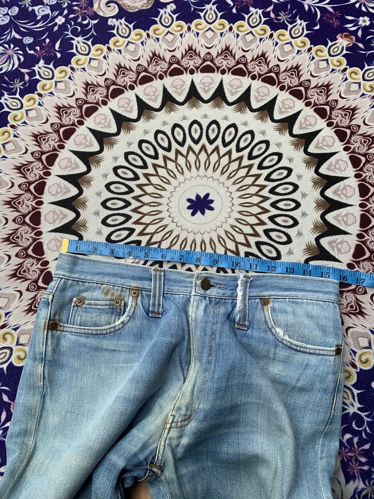 Vintage Vintage 70’s McQueen Distressed Denim Size US 31 - 12 Thumbnail