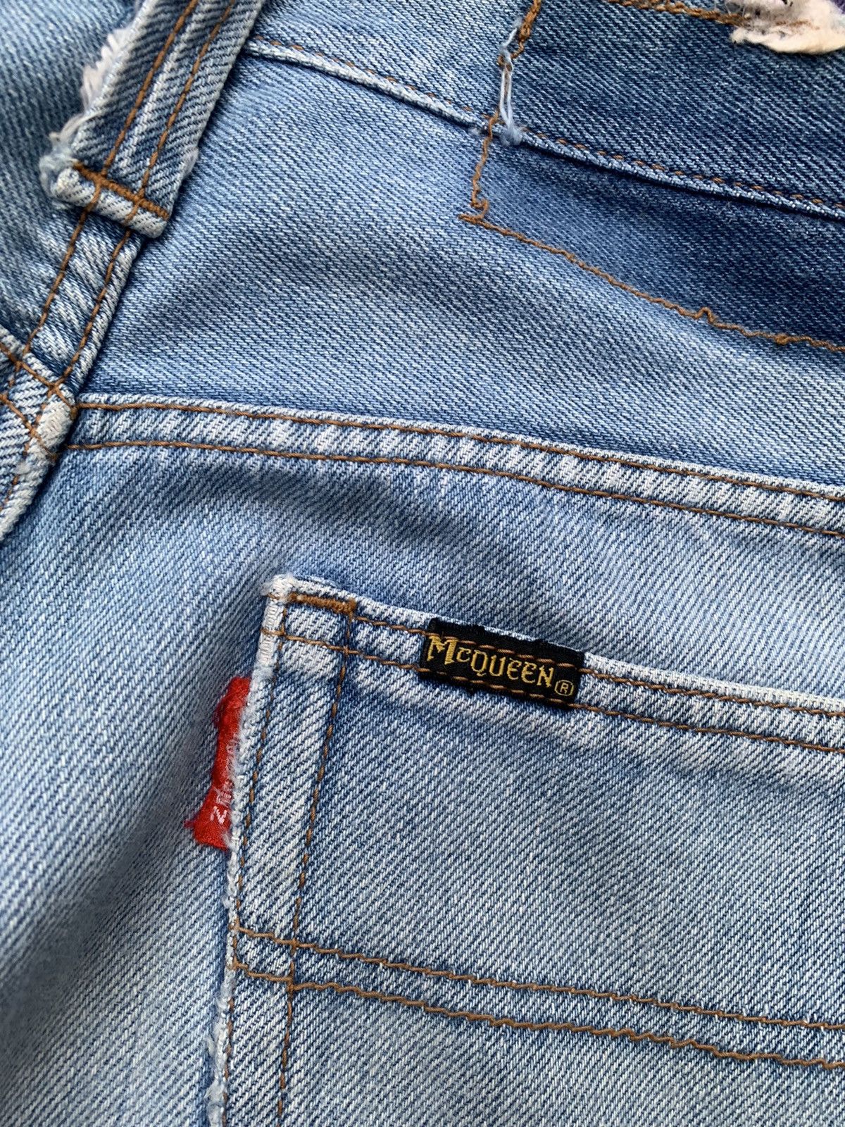 Vintage Vintage 70’s McQueen Distressed Denim Size US 31 - 11 Thumbnail