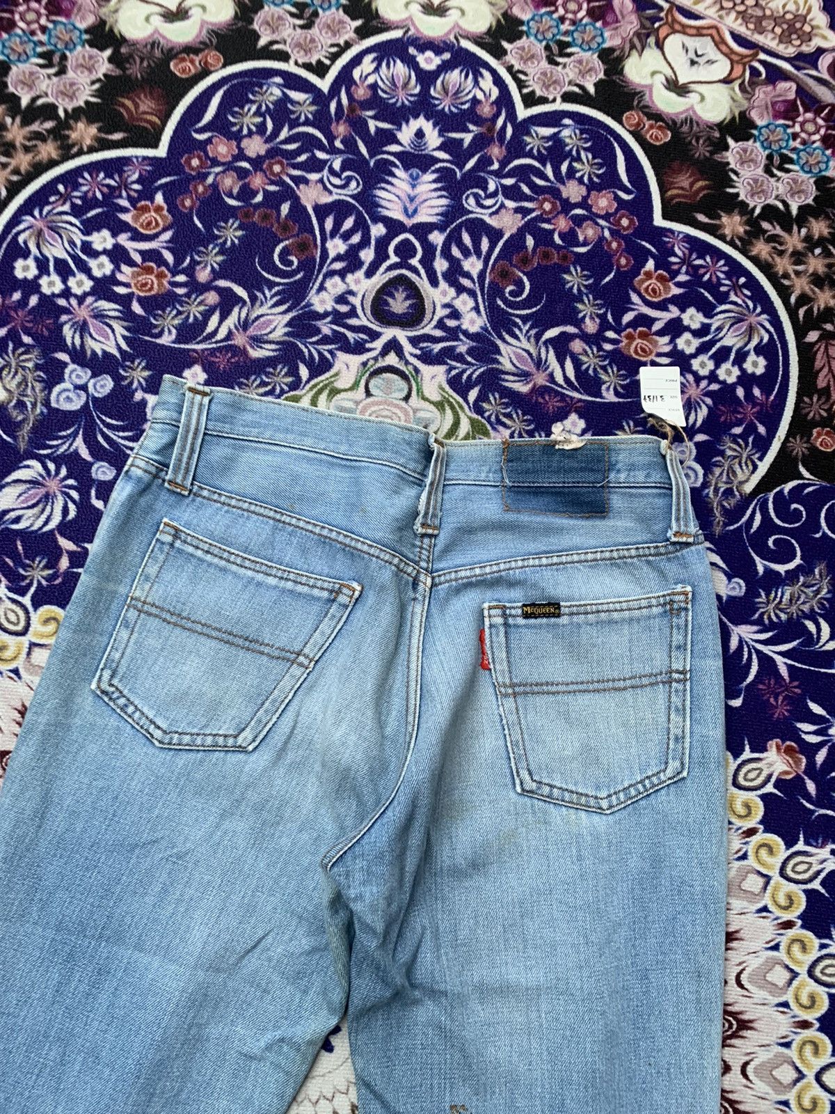 Vintage Vintage 70’s McQueen Distressed Denim Size US 31 - 10 Thumbnail