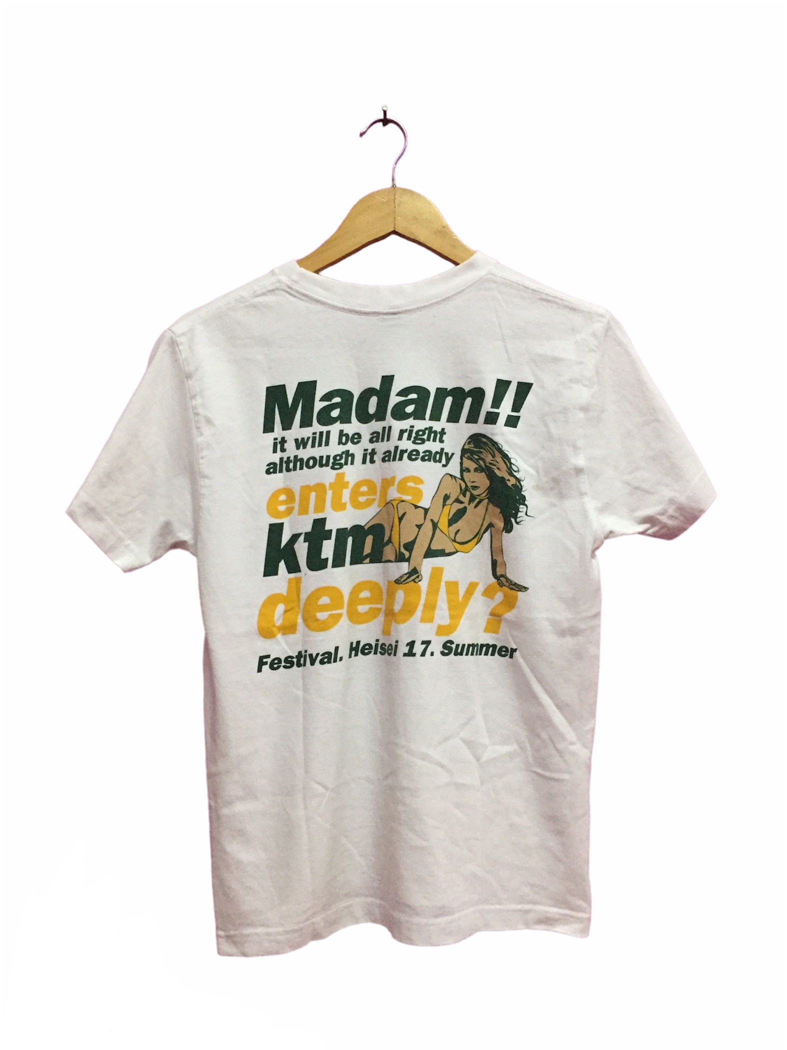 Japanese Brand KTM Adam !! Festival T-Shirts Size Small Size US S / EU 44-46 / 1 - 1 Thumbnail