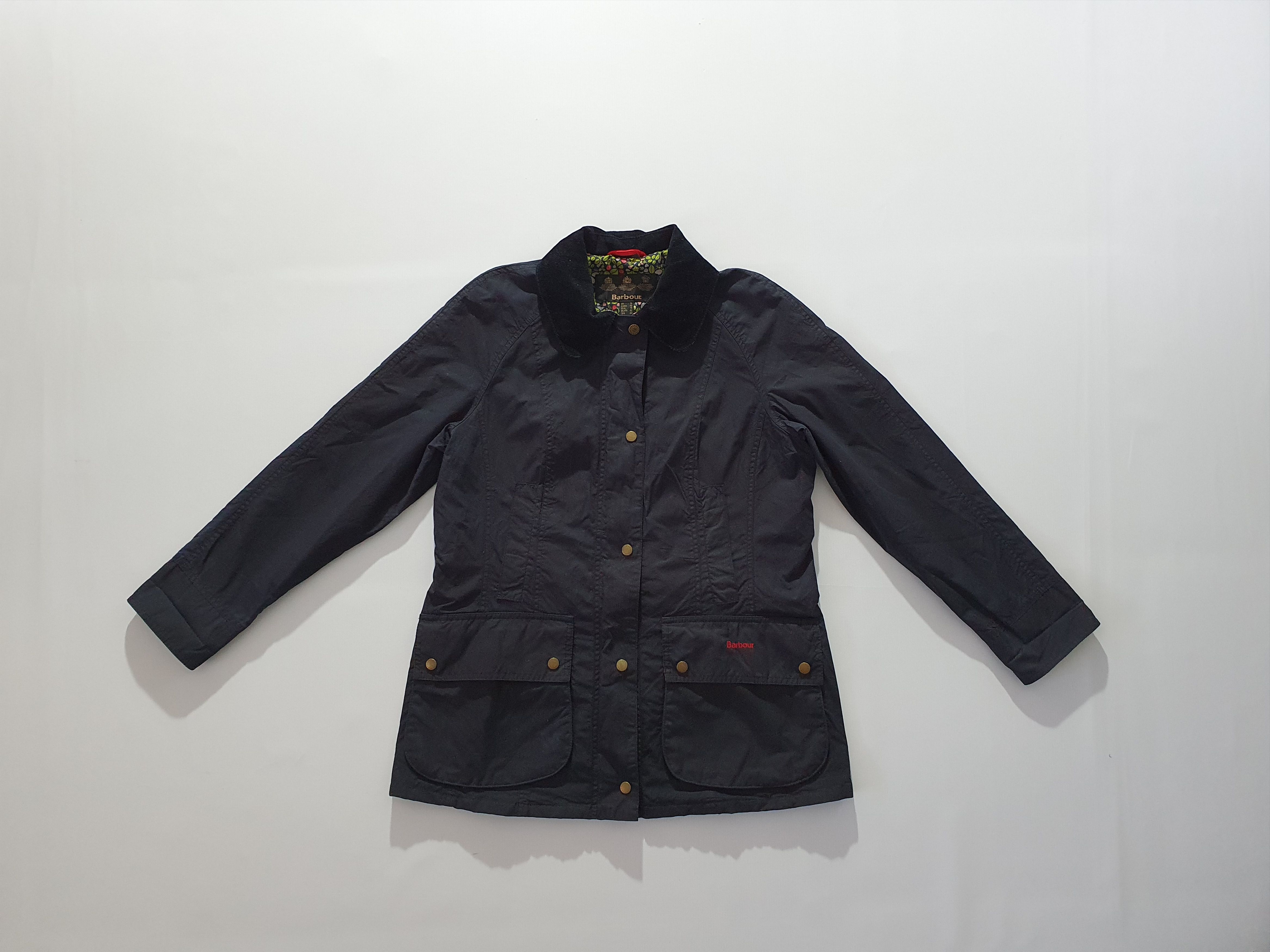 Barbour × Vintage Rare Barbour Corduroy Neck Multi pockets Jacket Size M / US 6-8 / IT 42-44 - 16 Thumbnail