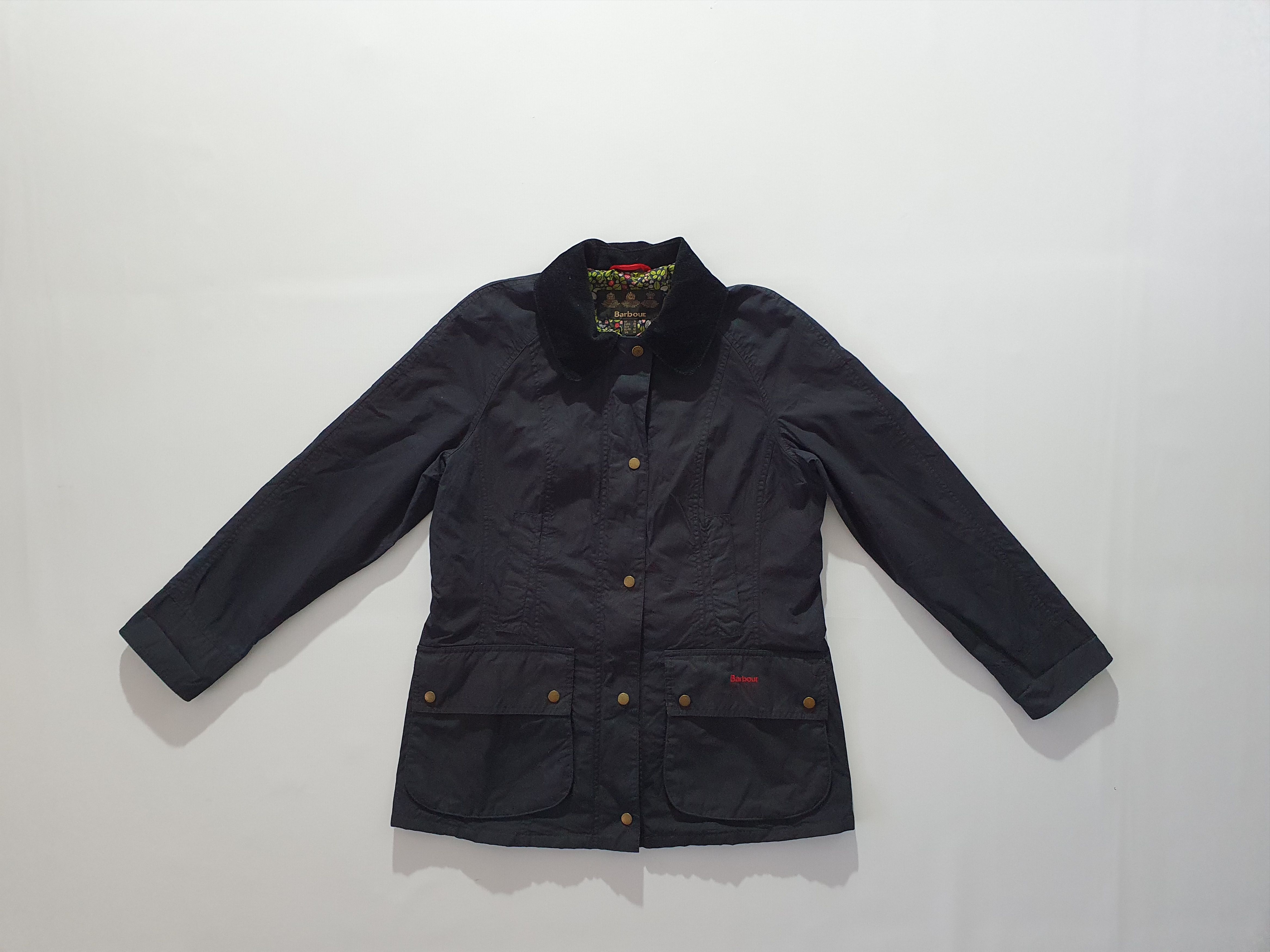 Barbour × Vintage Rare Barbour Corduroy Neck Multi pockets Jacket Size M / US 6-8 / IT 42-44 - 15 Thumbnail