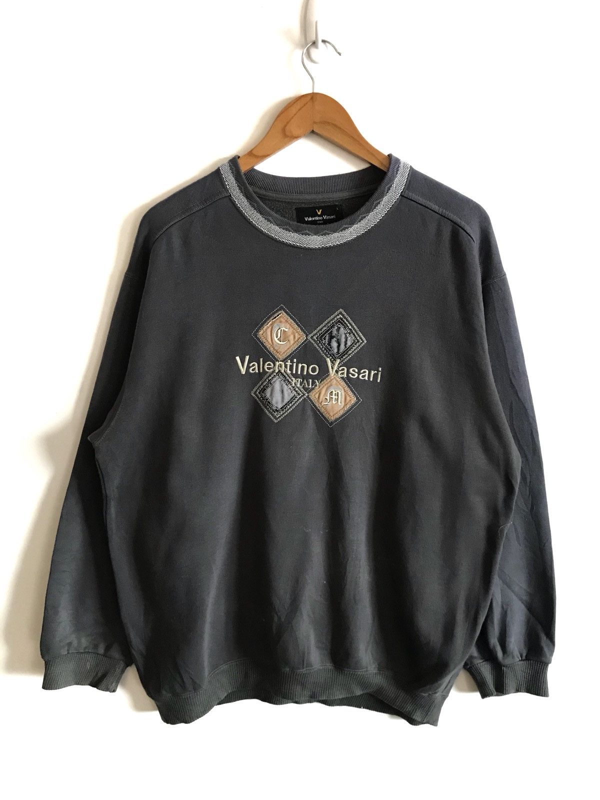 Valentino Valentino Vasari Big Logo Sweatshirt Size US L / EU 52-54 / 3 - 2 Thumbnail