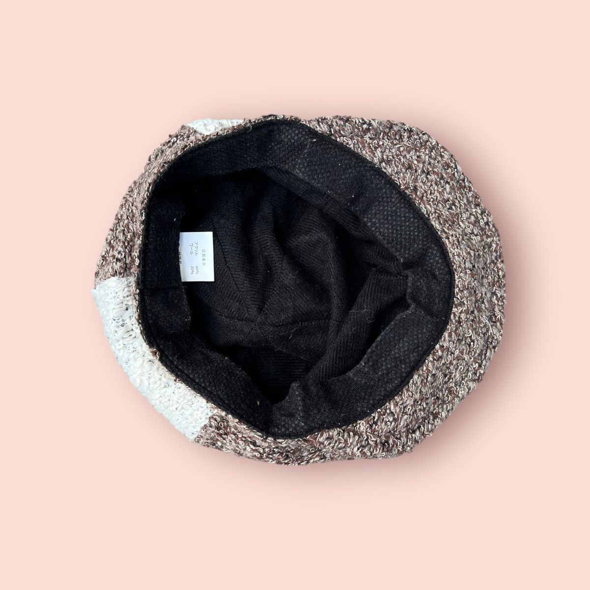 Japanese Brand × Vintage VINTAGE MULTI PANEL FLEECE GATSBY HAT Size ONE SIZE - 20 Thumbnail