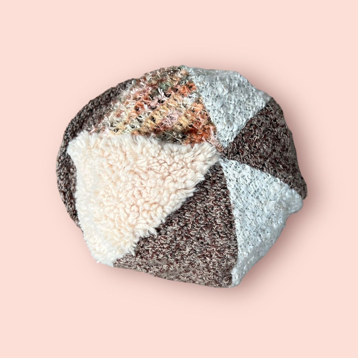 Japanese Brand × Vintage VINTAGE MULTI PANEL FLEECE GATSBY HAT Size ONE SIZE - 6 Thumbnail