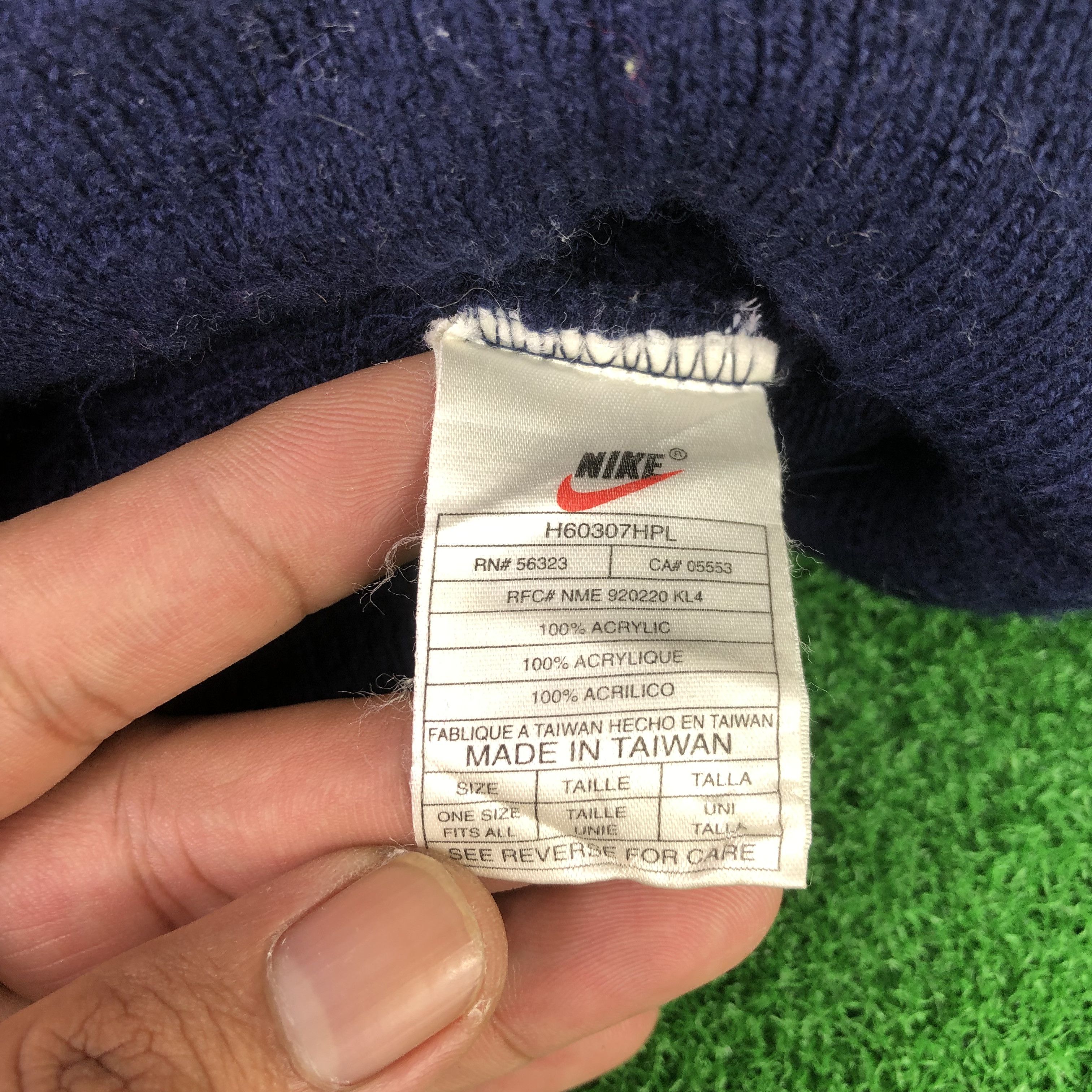 Nike × Vintage Vintage Nike Beanie Hat Size ONE SIZE - 6 Thumbnail