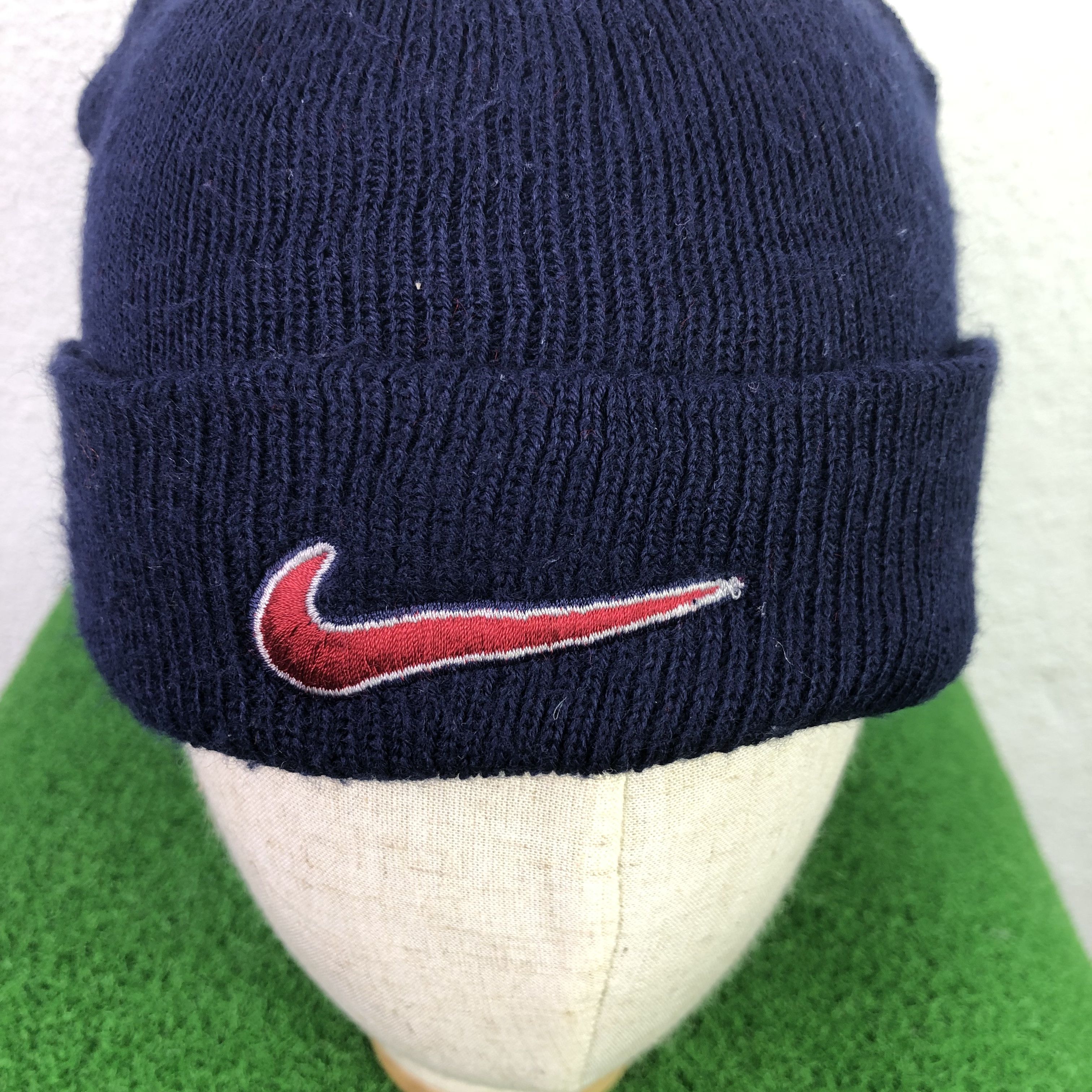 Nike × Vintage Vintage Nike Beanie Hat Size ONE SIZE - 2 Thumbnail