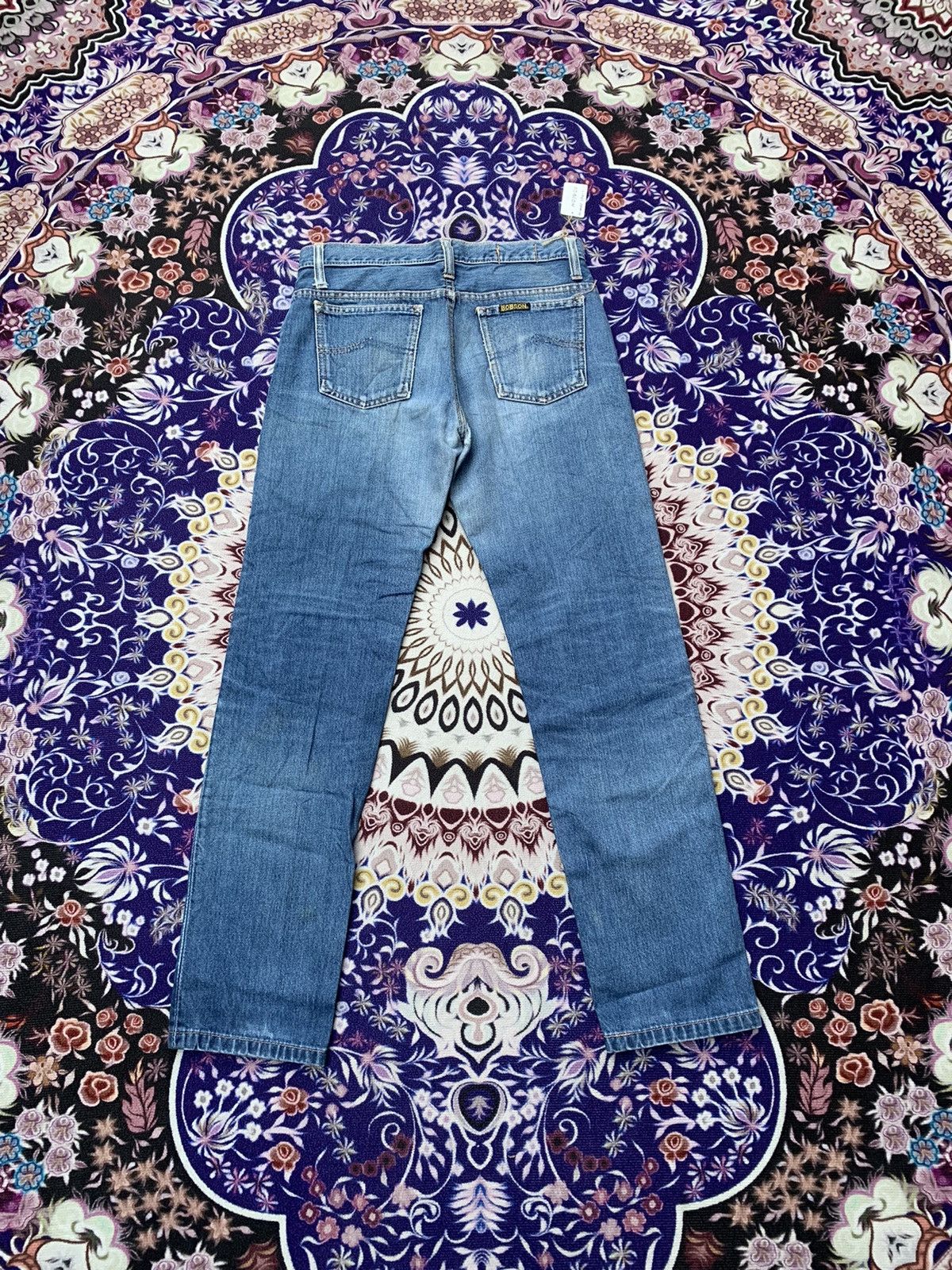 Japanese Brand × Vintage Vintage Western Bobson Faded Wash Denim Size US 29 - 6 Thumbnail