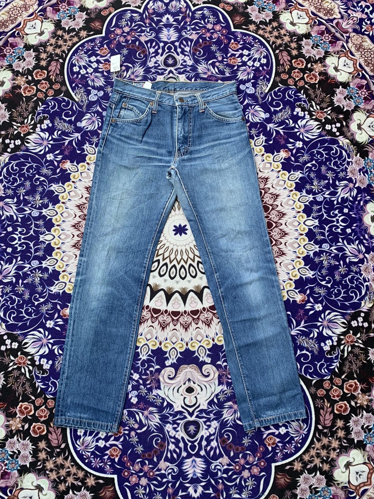 Japanese Brand × Vintage Vintage Western Bobson Faded Wash Denim Size US 29 - 1 Thumbnail