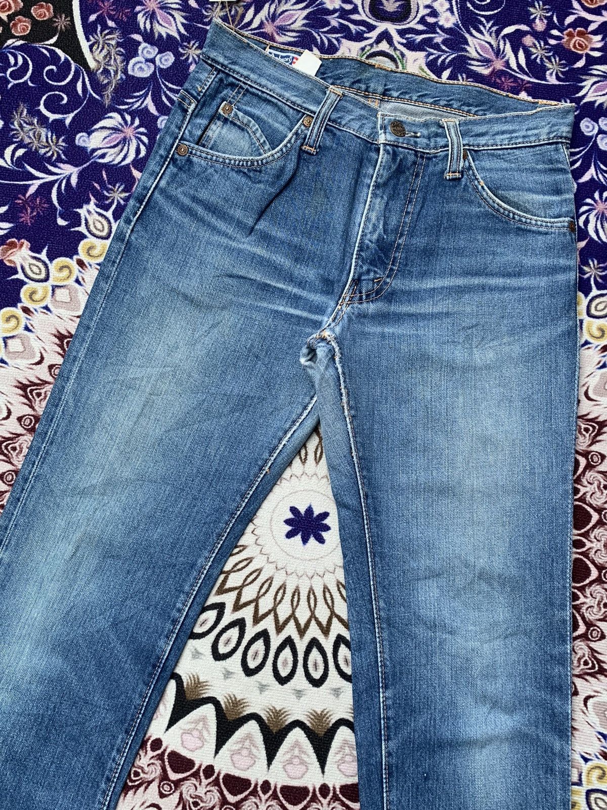 Japanese Brand × Vintage Vintage Western Bobson Faded Wash Denim Size US 29 - 2 Thumbnail