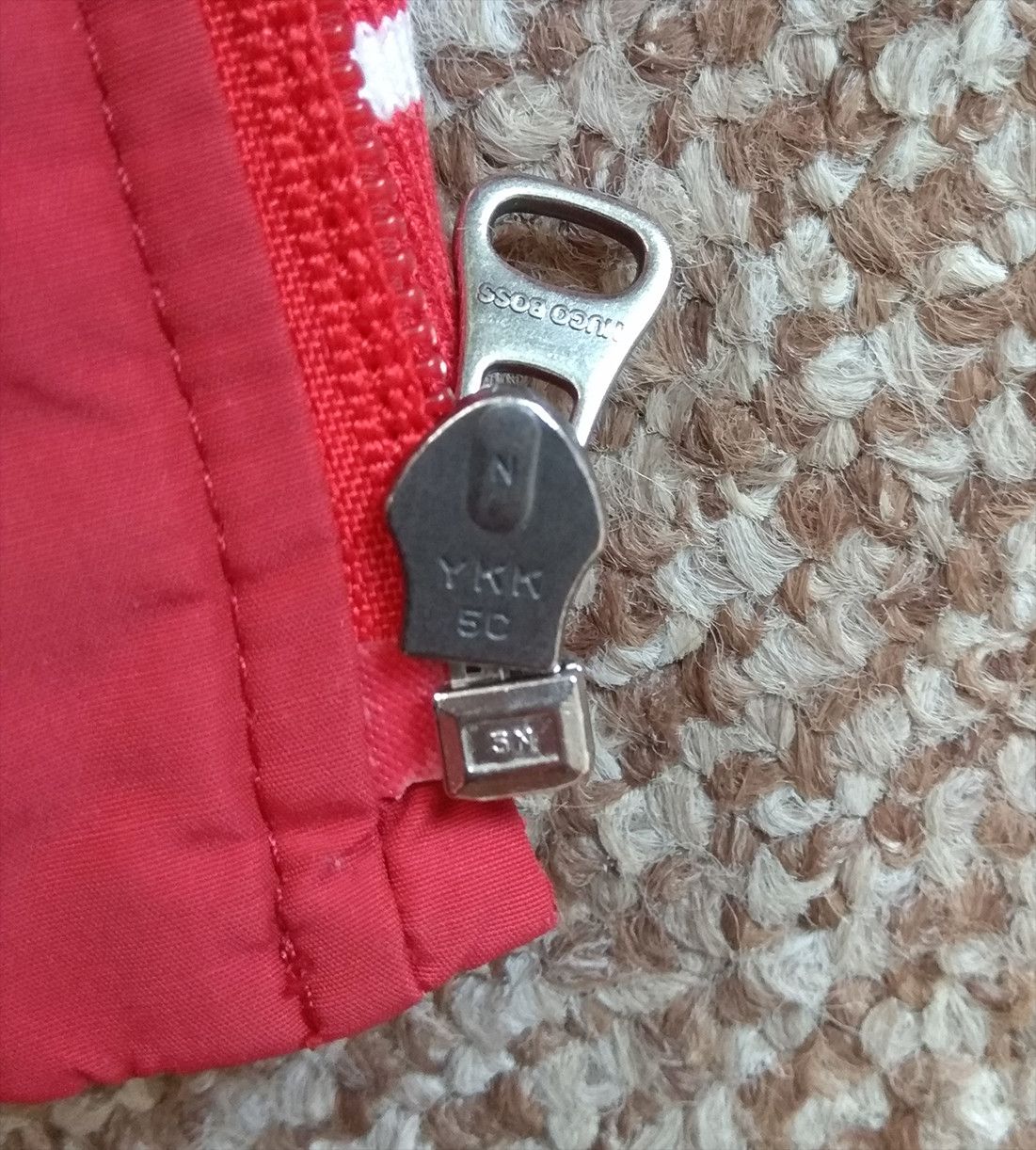 Hugo Boss × Vintage HUGO BOSS Vintage Bomber Jacket Size US XL / EU 56 / 4 - 6 Thumbnail