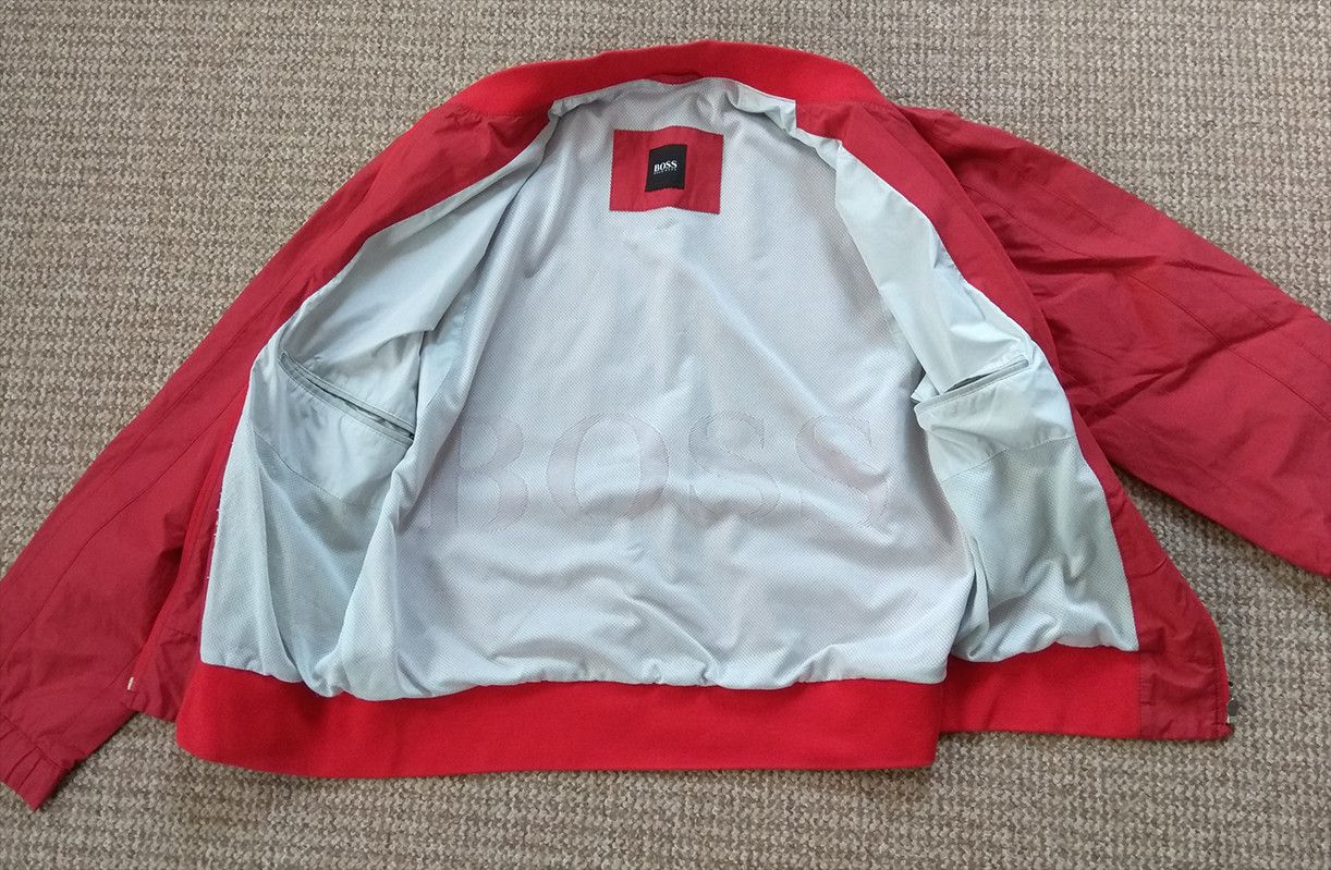 Hugo Boss × Vintage HUGO BOSS Vintage Bomber Jacket Size US XL / EU 56 / 4 - 5 Thumbnail