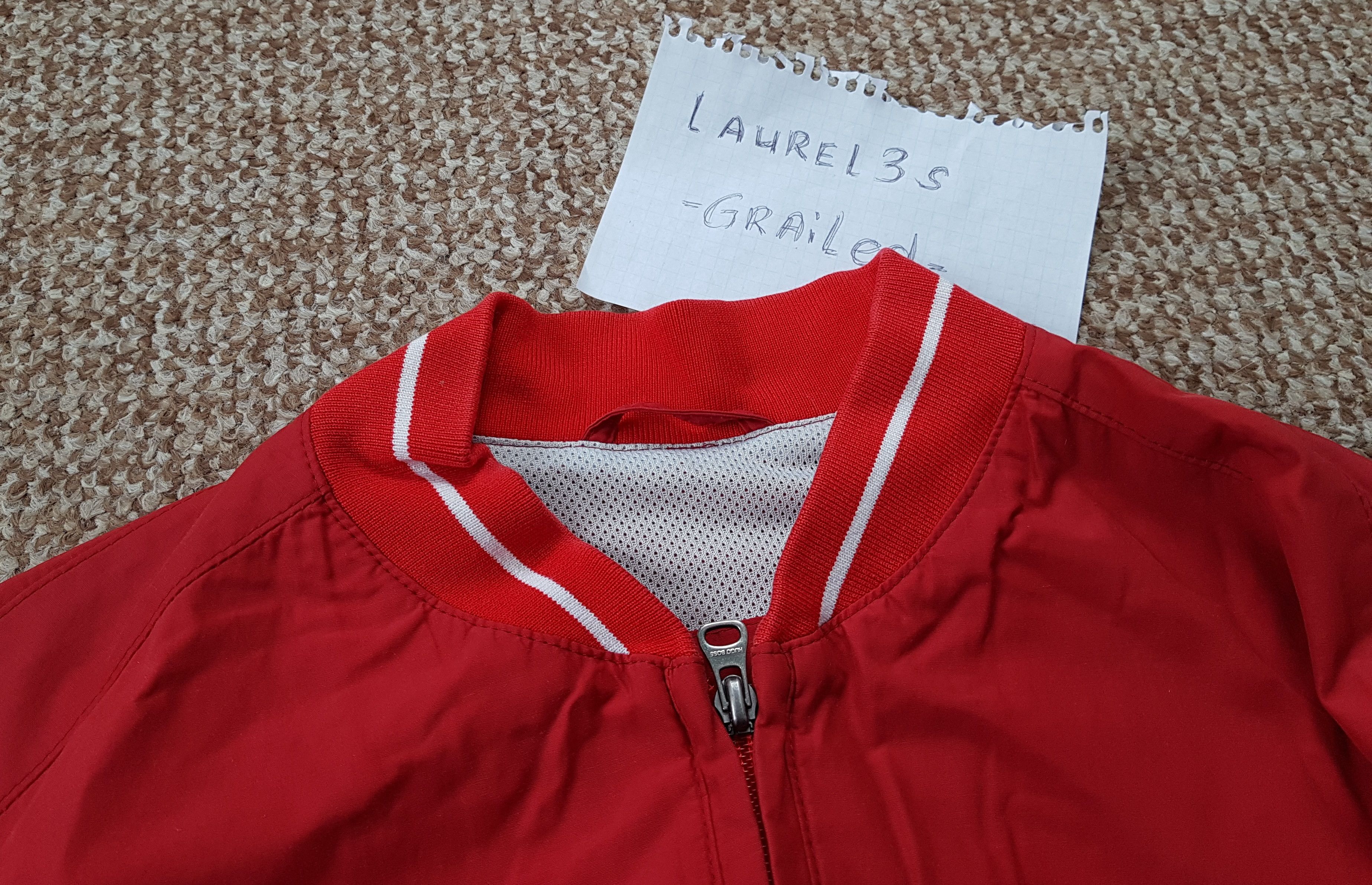Hugo Boss × Vintage HUGO BOSS Vintage Bomber Jacket Size US XL / EU 56 / 4 - 4 Thumbnail