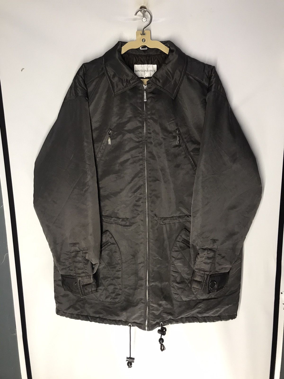Japanese Brand Mayson grey Zipper jacket Size US L / EU 52-54 / 3 - 7 Thumbnail