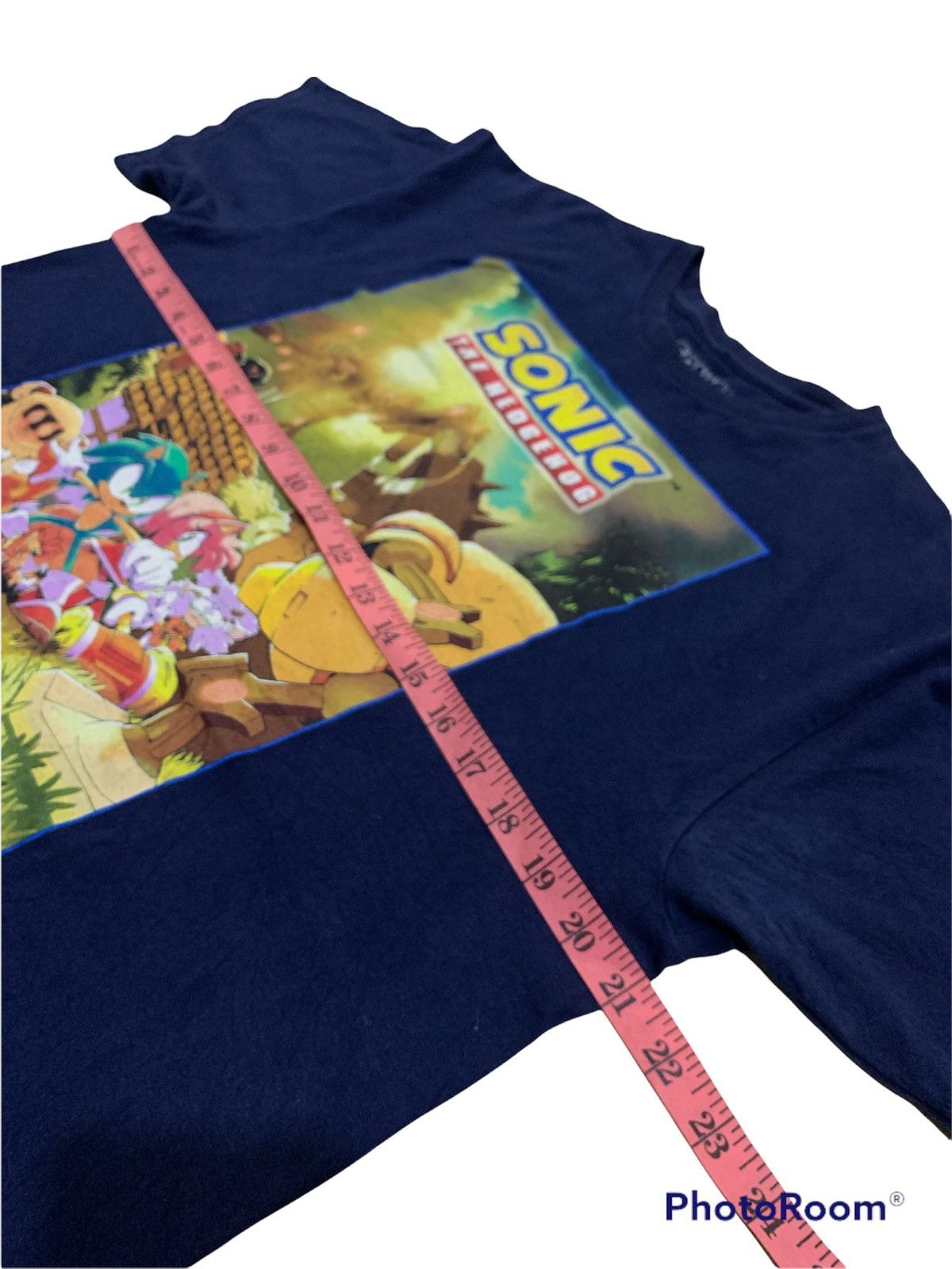 Cartoon Network SONIC THE HEDHEHOG LARGE PRINT SHIRT Size US L / EU 52-54 / 3 - 4 Thumbnail