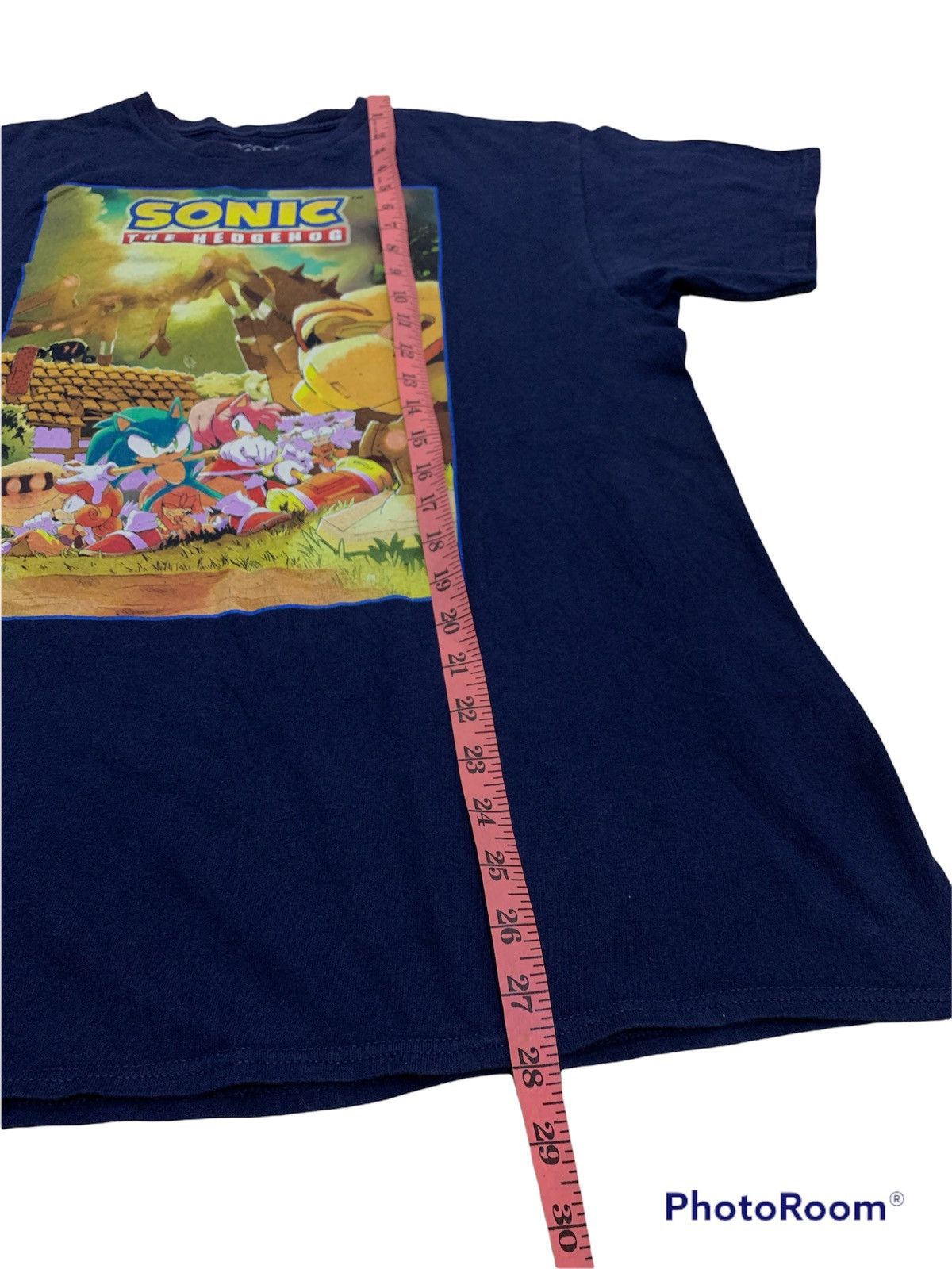 Cartoon Network SONIC THE HEDHEHOG LARGE PRINT SHIRT Size US L / EU 52-54 / 3 - 3 Thumbnail