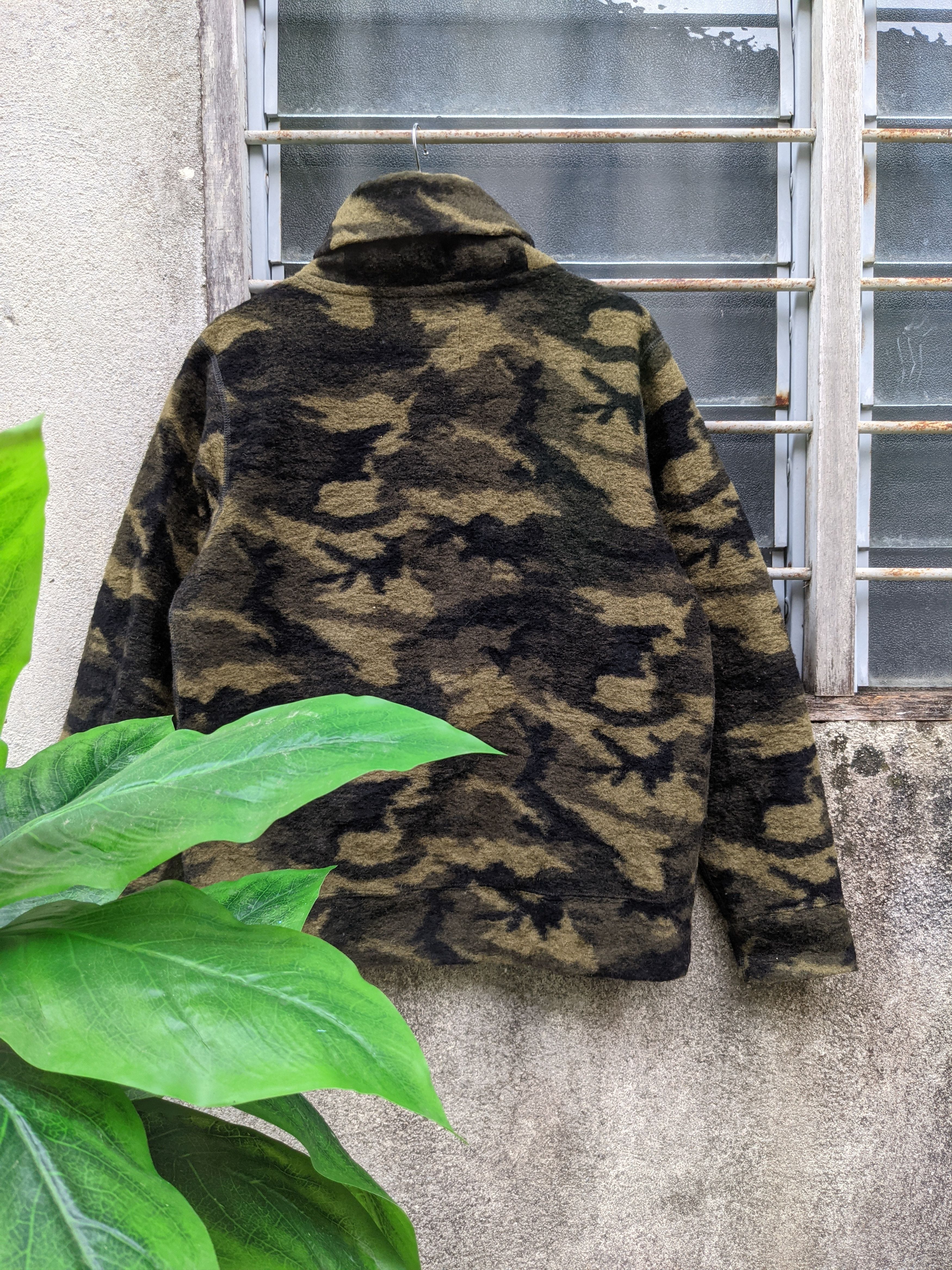 Beams Plus Beams Plus camouflage wool cardigan jacket Size US L / EU 52-54 / 3 - 2 Thumbnail