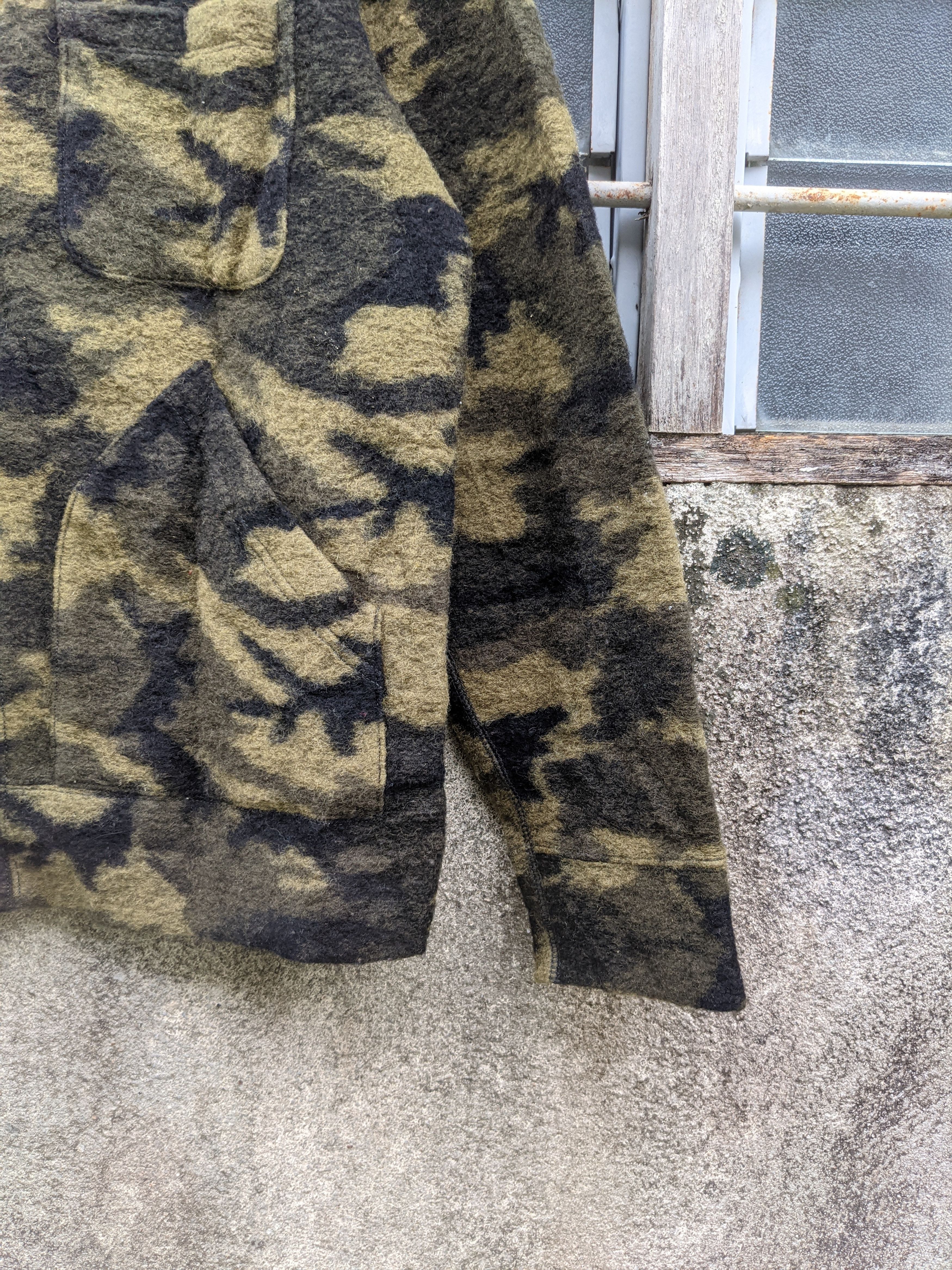 Beams Plus Beams Plus camouflage wool cardigan jacket Size US L / EU 52-54 / 3 - 6 Thumbnail