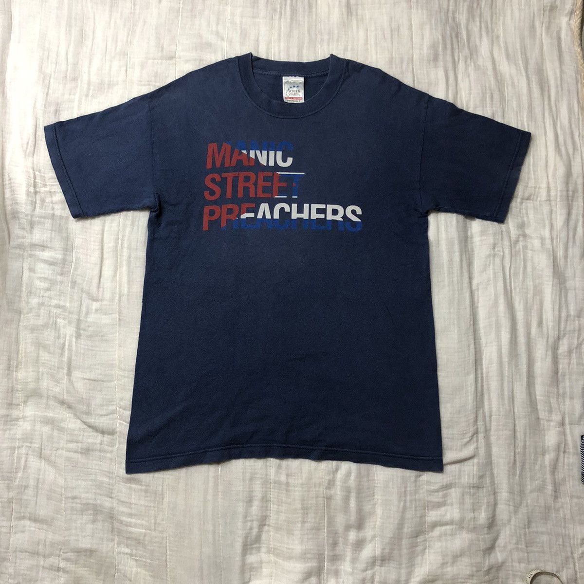 Licensed Rock Merchandise Official Manic Street Preachers Logo T